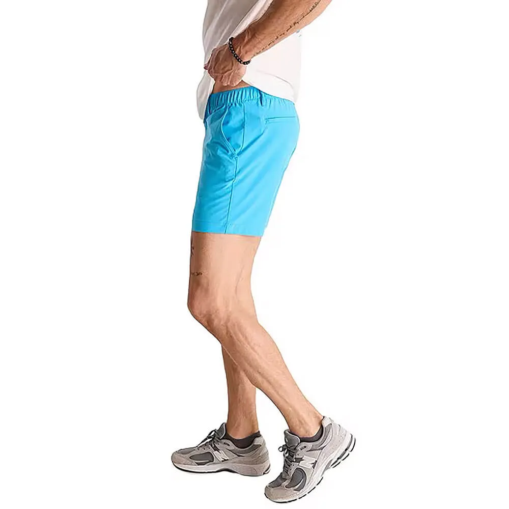 Herren Johnnie-O Chubbies 6-Zoll The Blue Barracudas Performance Shorts - Hellblau - Uni