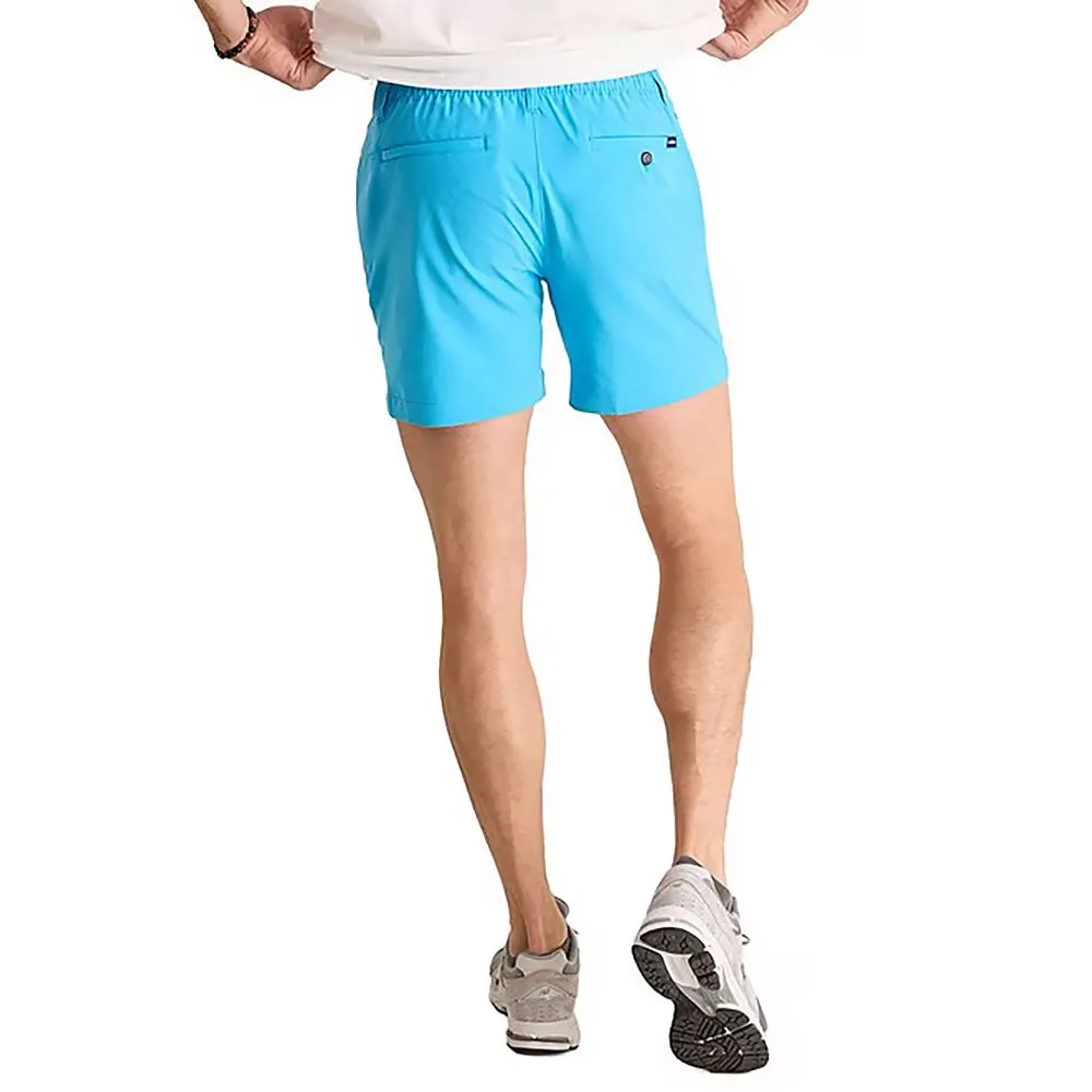 Herren Johnnie-O Chubbies 6-Zoll The Blue Barracudas Performance Shorts - Hellblau - Uni