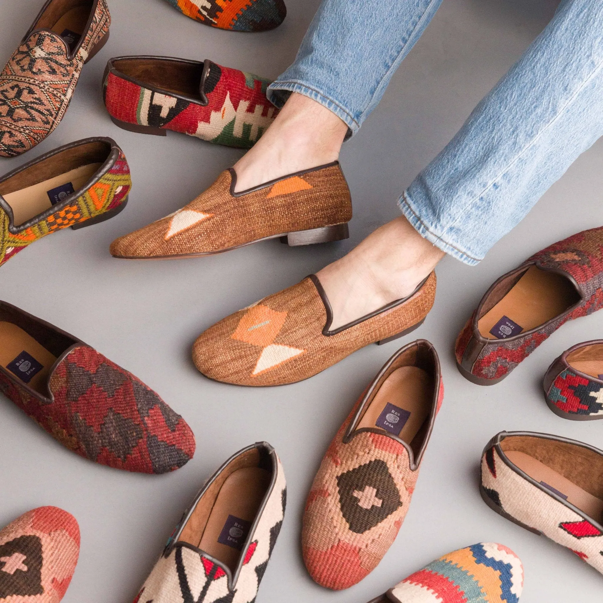 Herren Kilim Loafer Größe 11