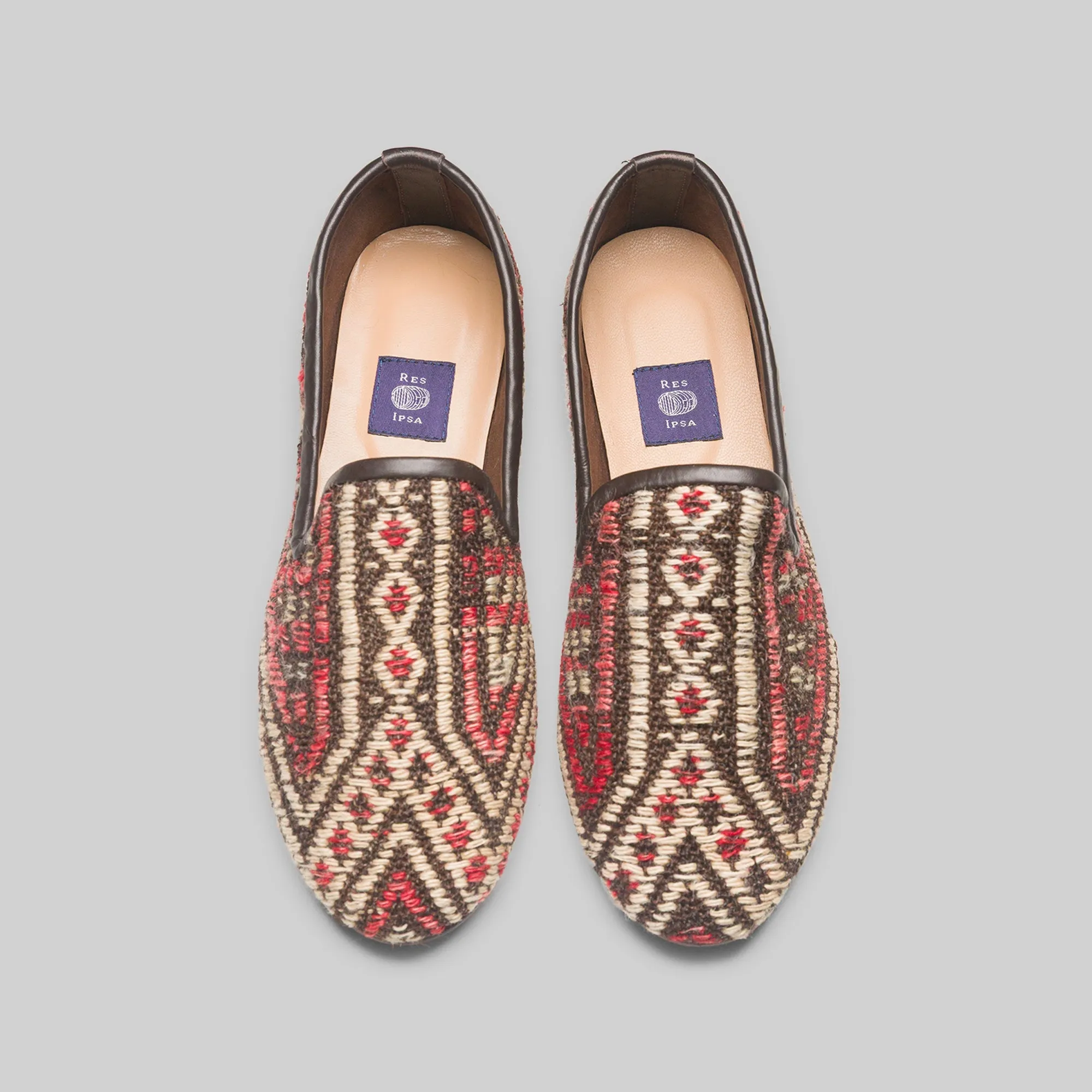 Herren-Kilim-Loafer Größe 8