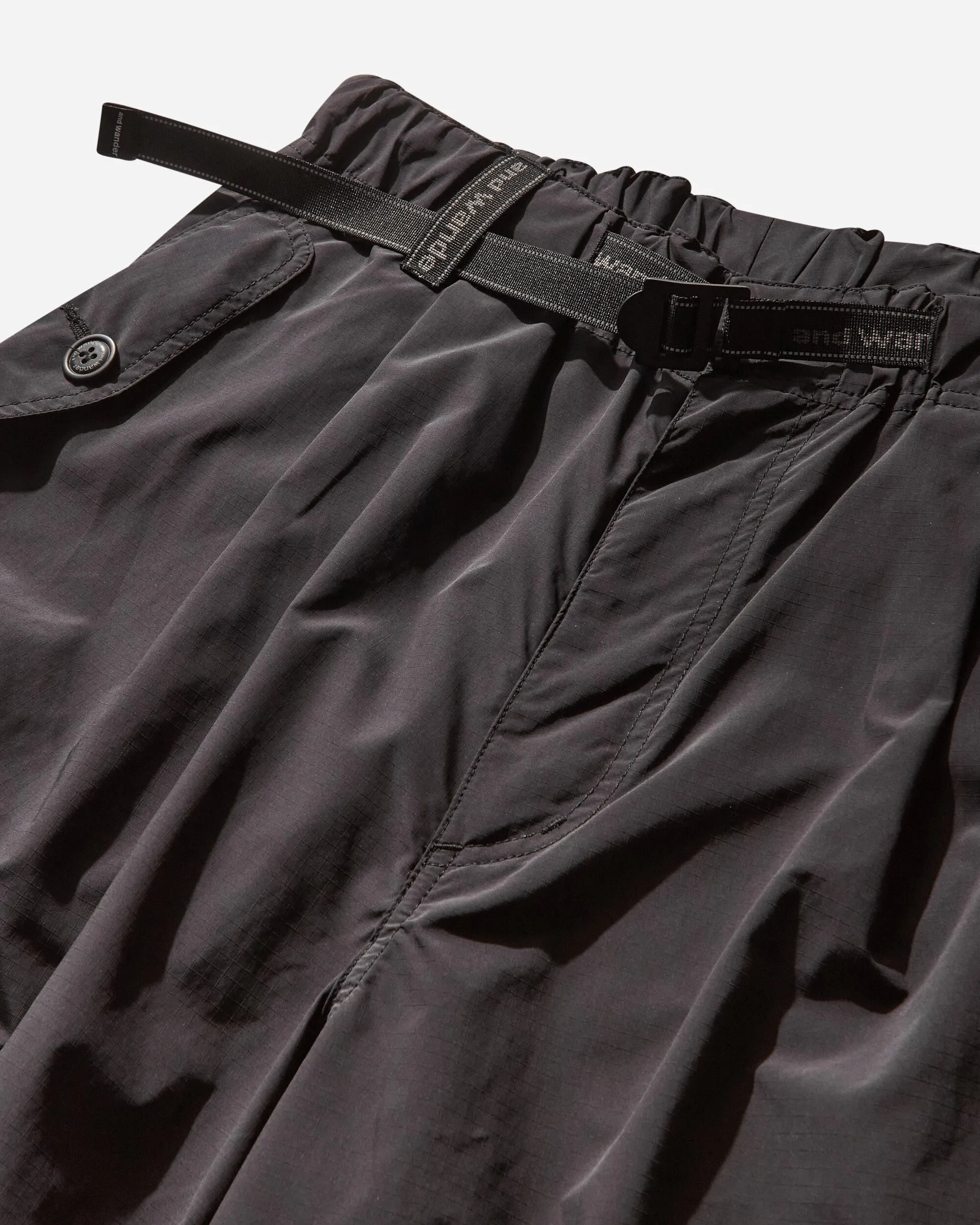 Herren Übergroße Cargo-Hose Schwarz