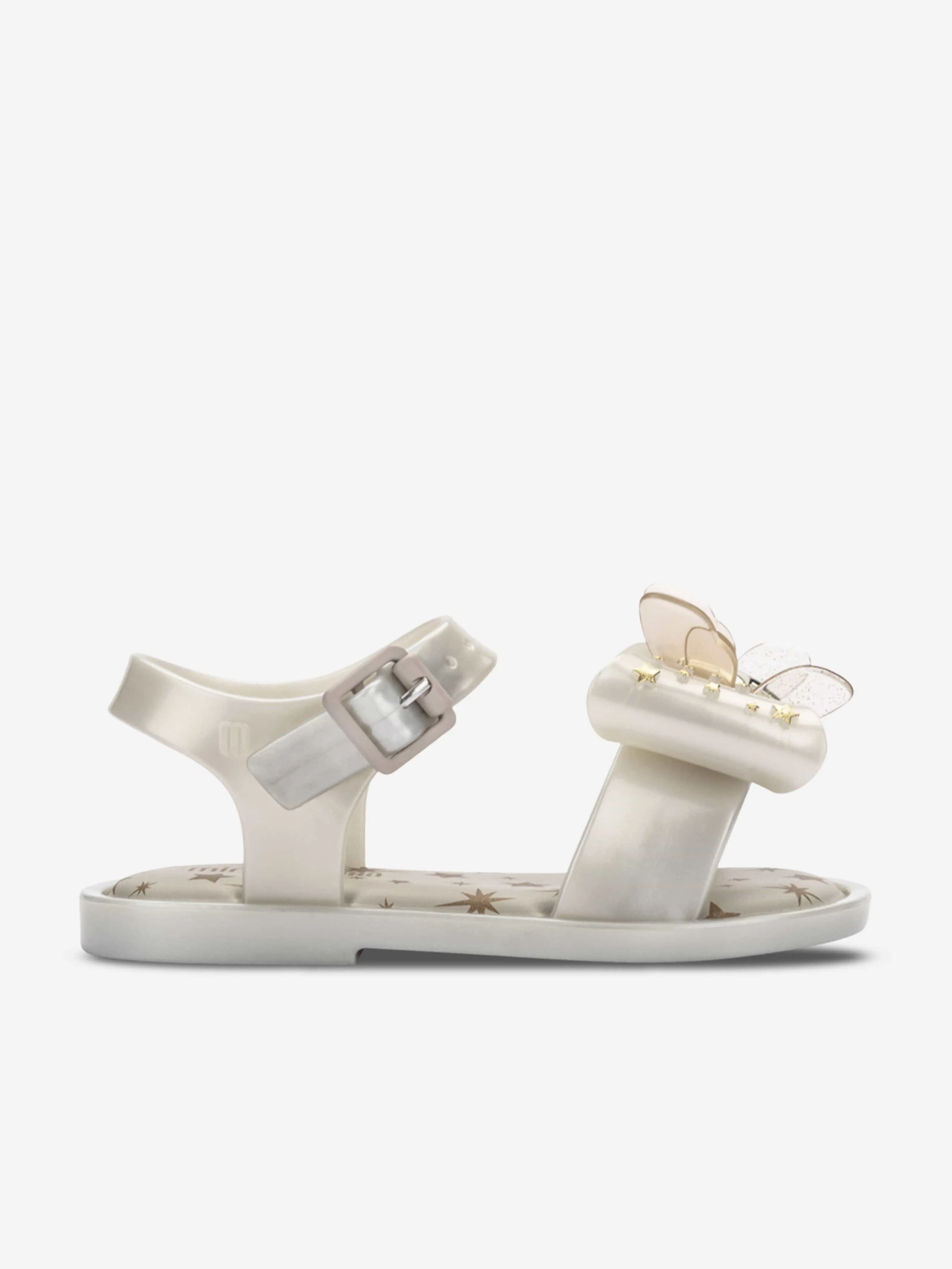 Mini Melissa Mädchen Mar Star Sandalen in Weiß