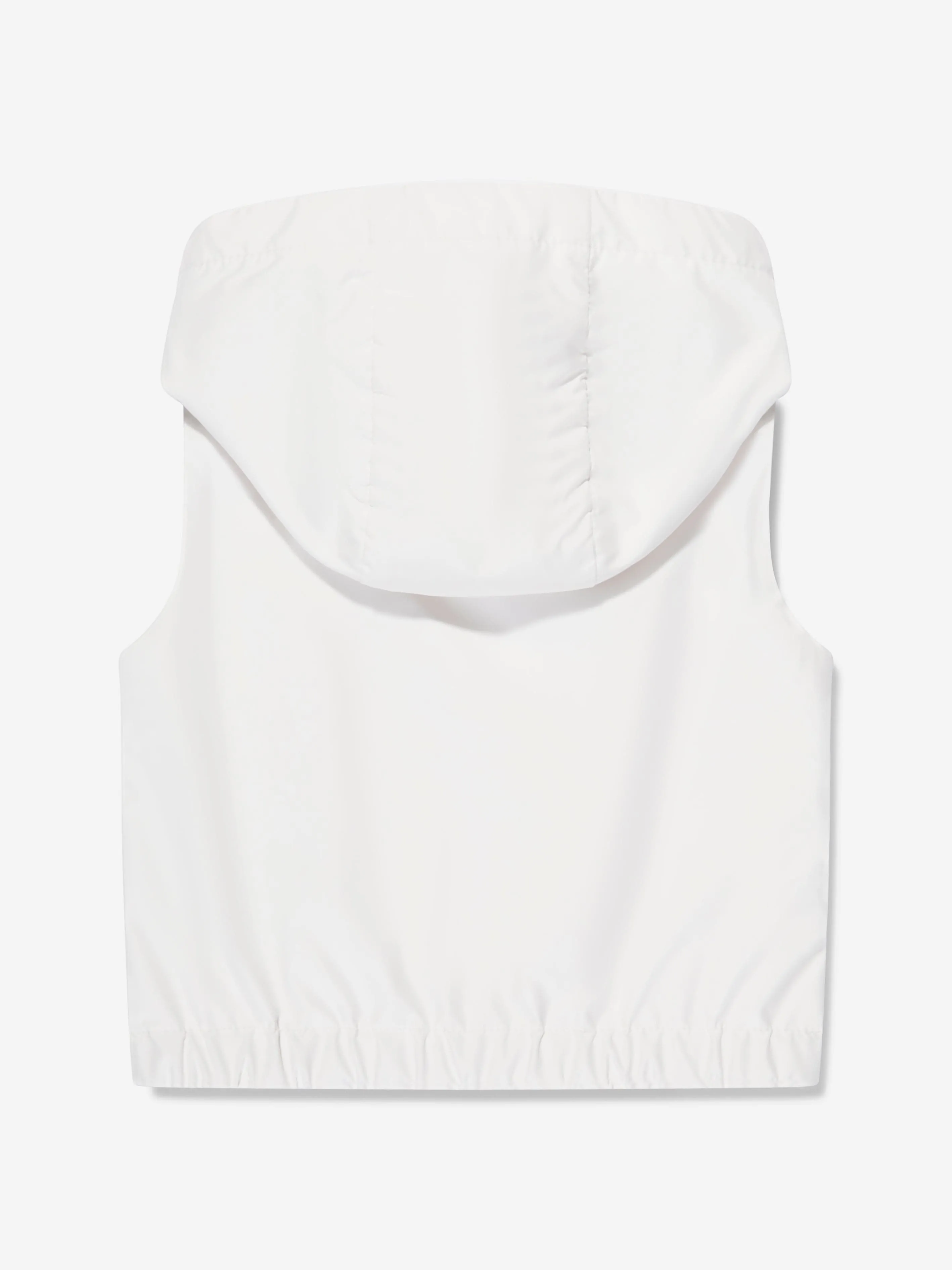 Moncler Enfant Baby Essien Gilet in Weiß