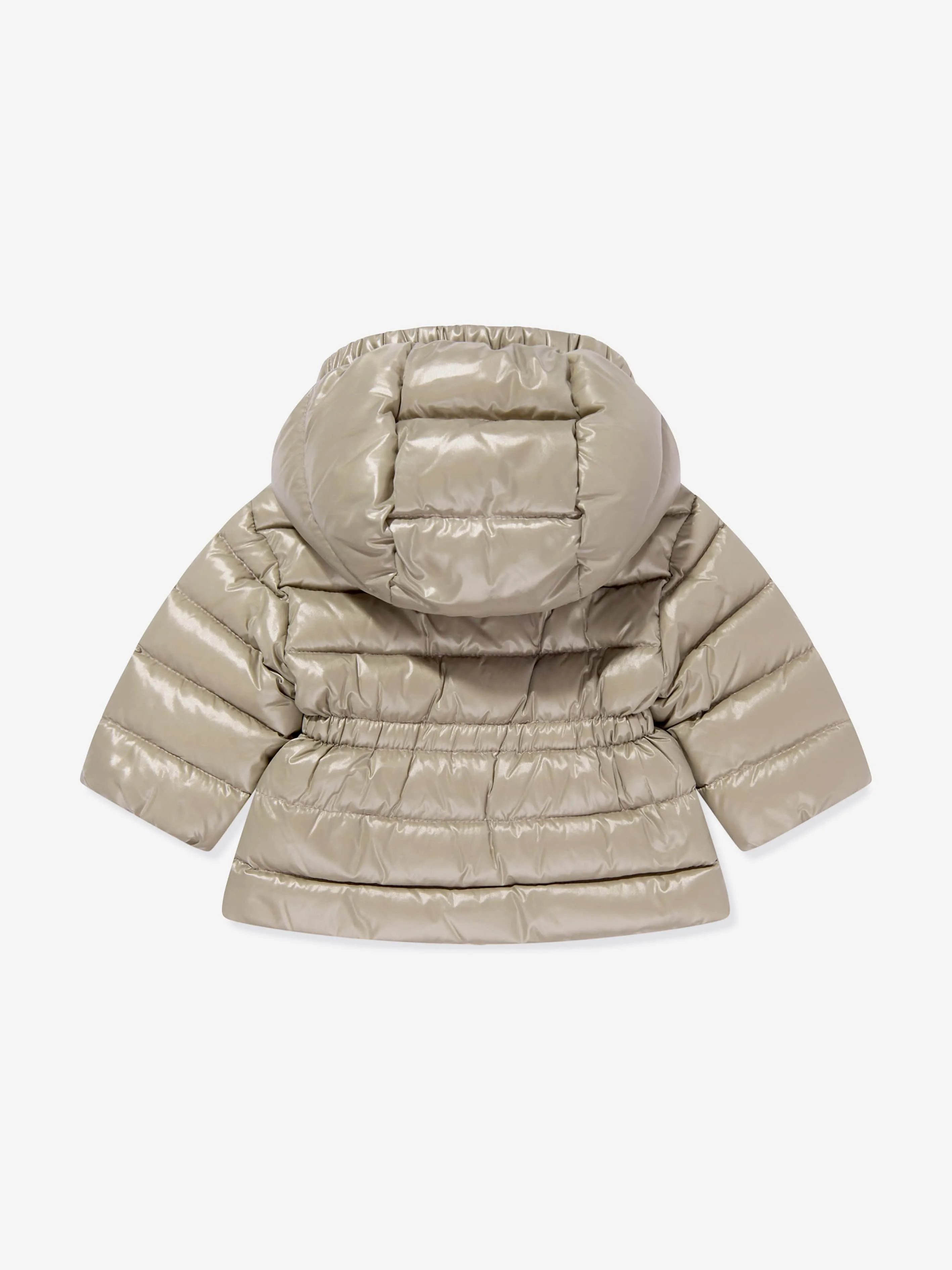 Moncler Enfant Baby Mädchen Daunen gefütterte Adriel Jacke in Beige