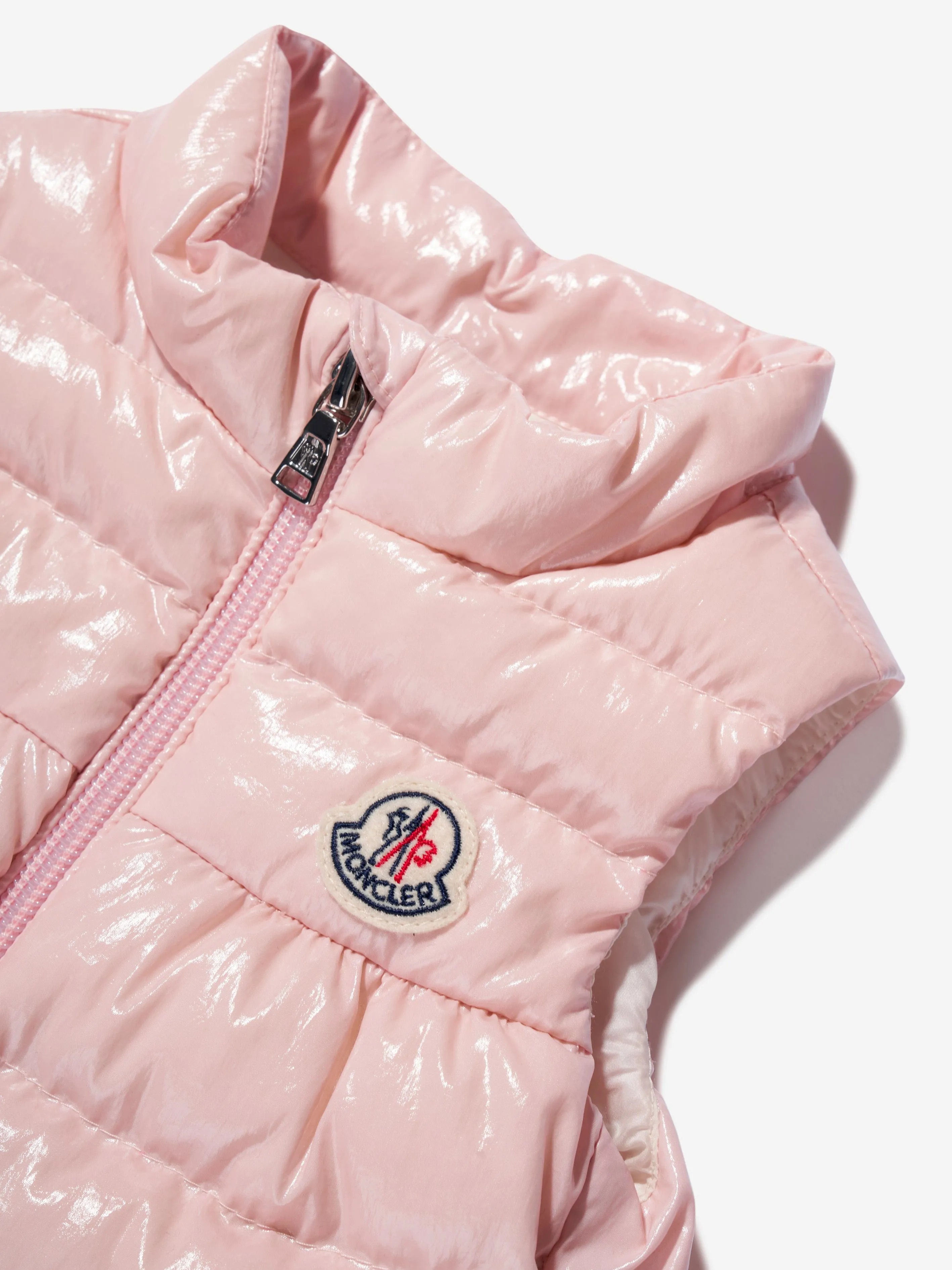 Moncler Enfant Baby Girls Daunengefüttertes Hiva Gilet in Rosa