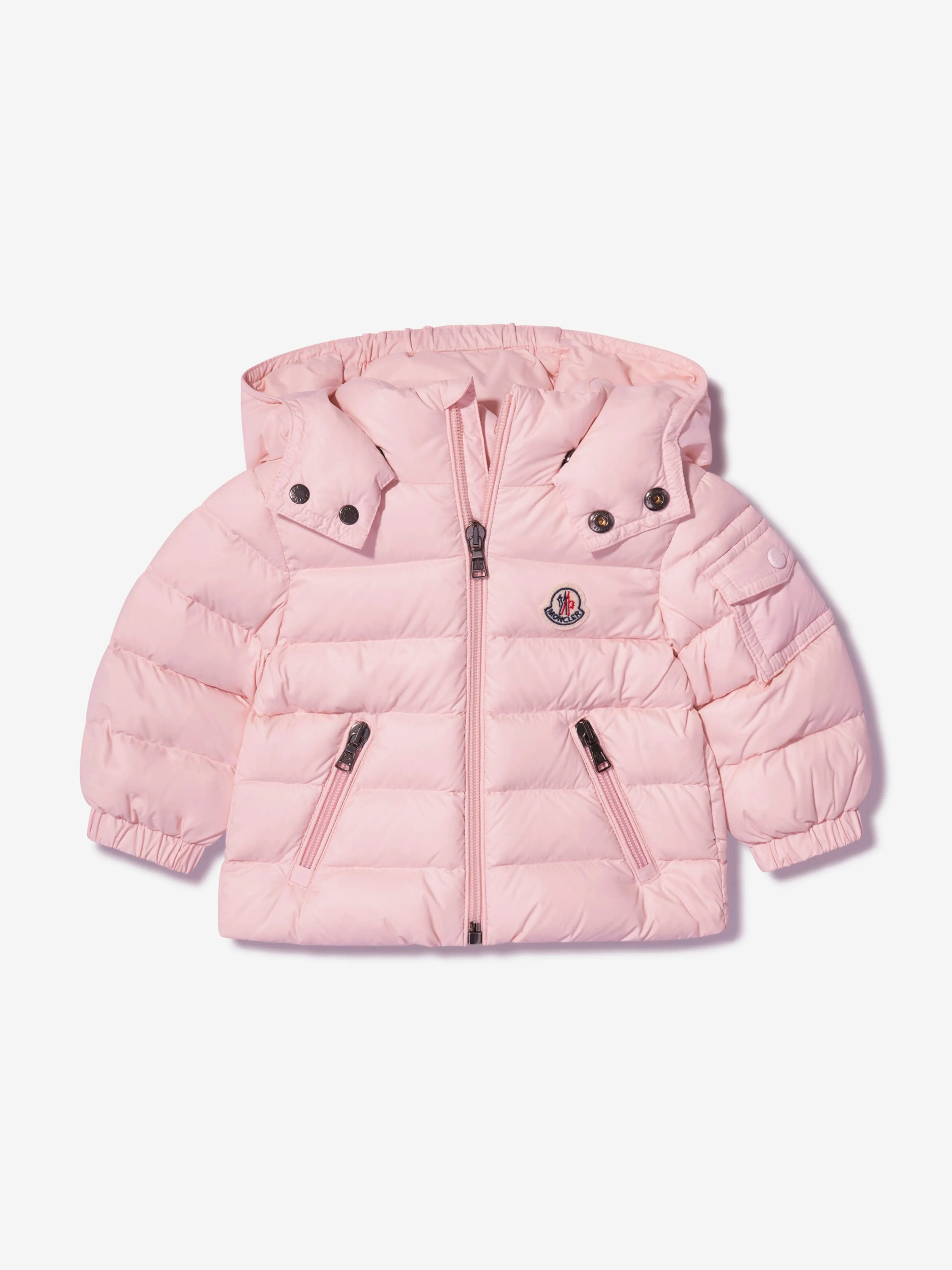 Moncler Enfant Baby Mädchen Daunen gefütterte Jules Jacke in Rosa