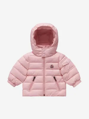 Moncler Enfant Baby Mädchen Daunen gefütterte Jules Jacke in Rosa