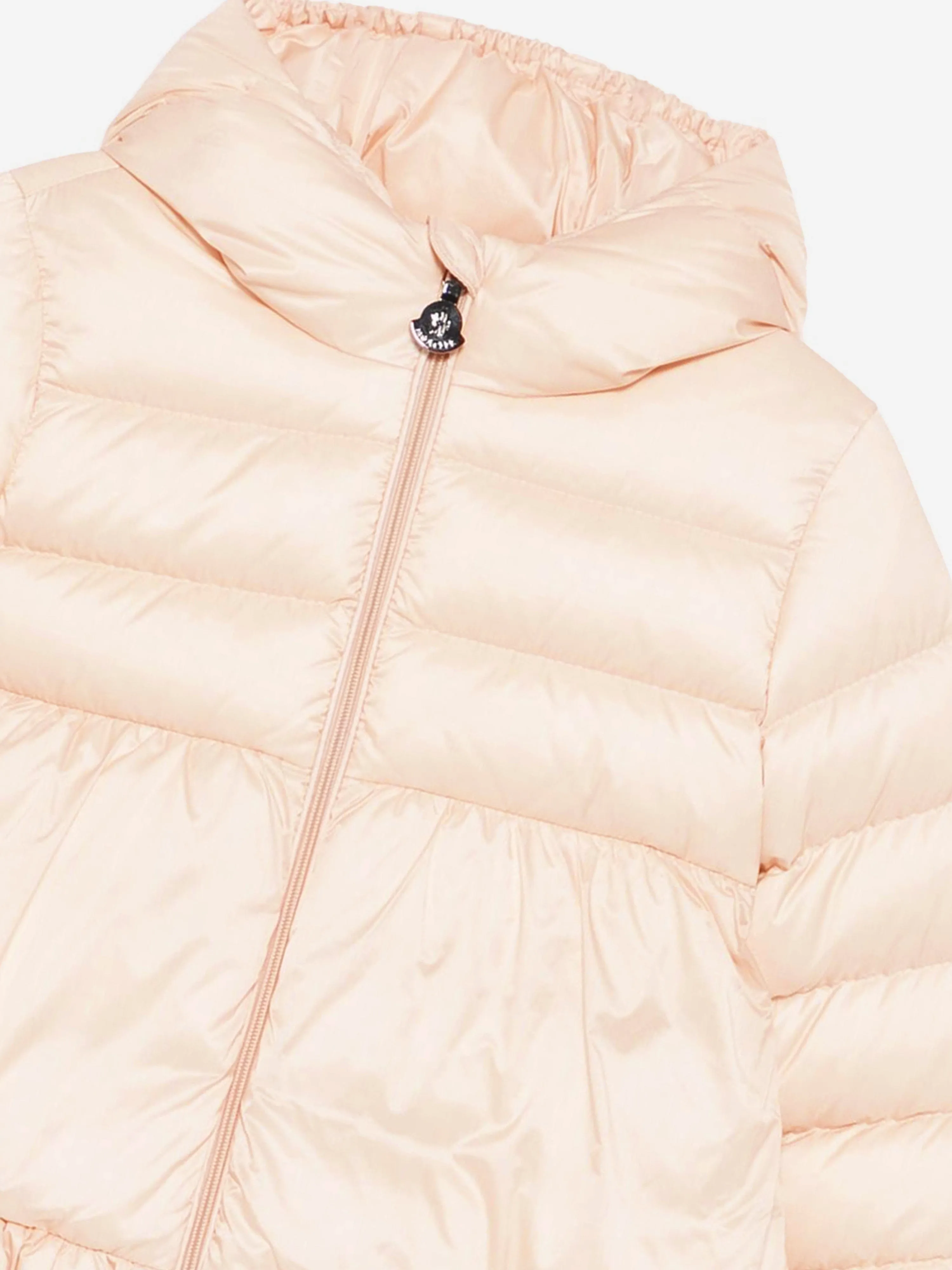 Moncler Enfant Baby Mädchen Daunengefütterte Odile Jacke in Rosa