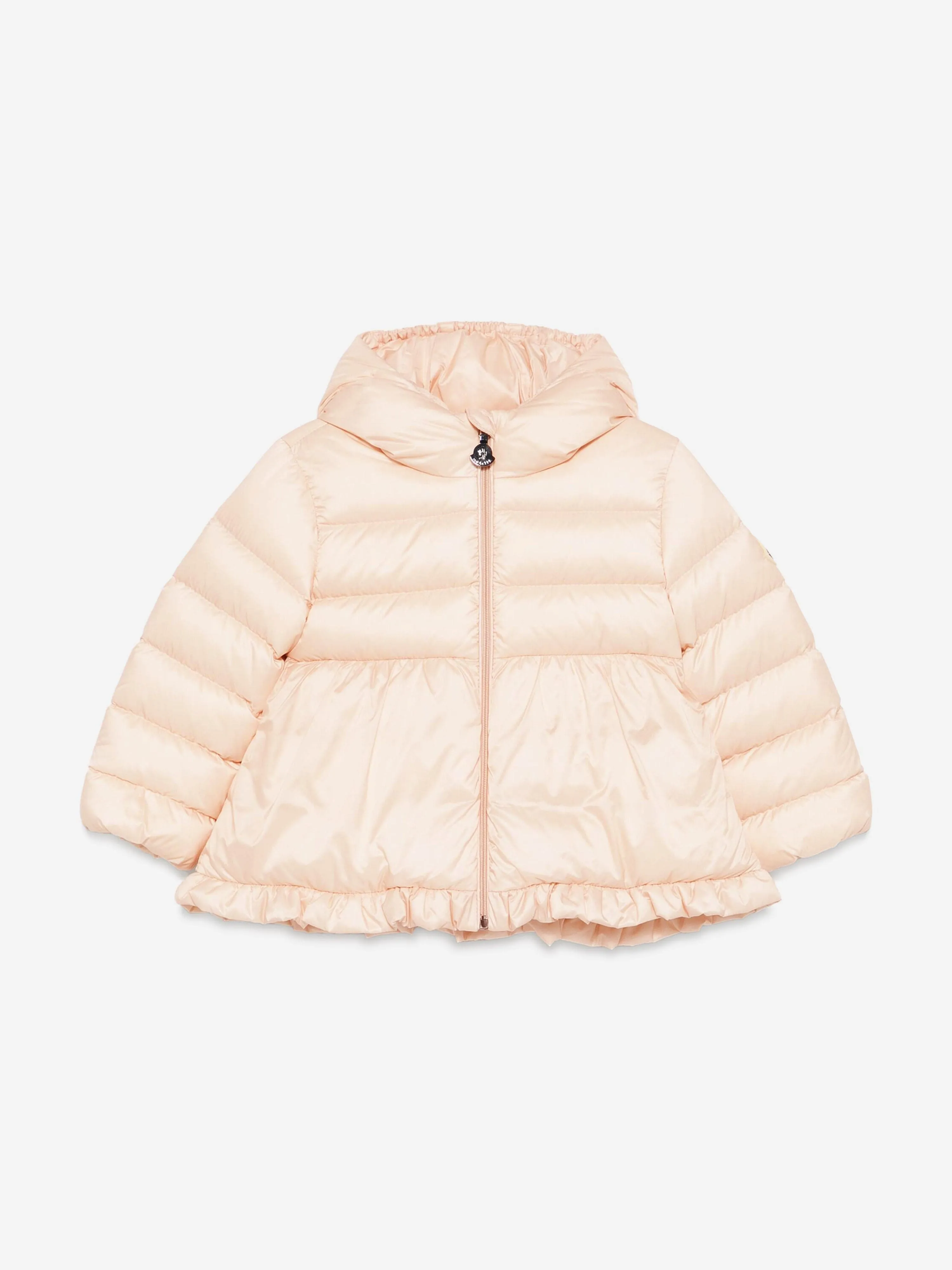 Moncler Enfant Baby Mädchen Daunengefütterte Odile Jacke in Rosa