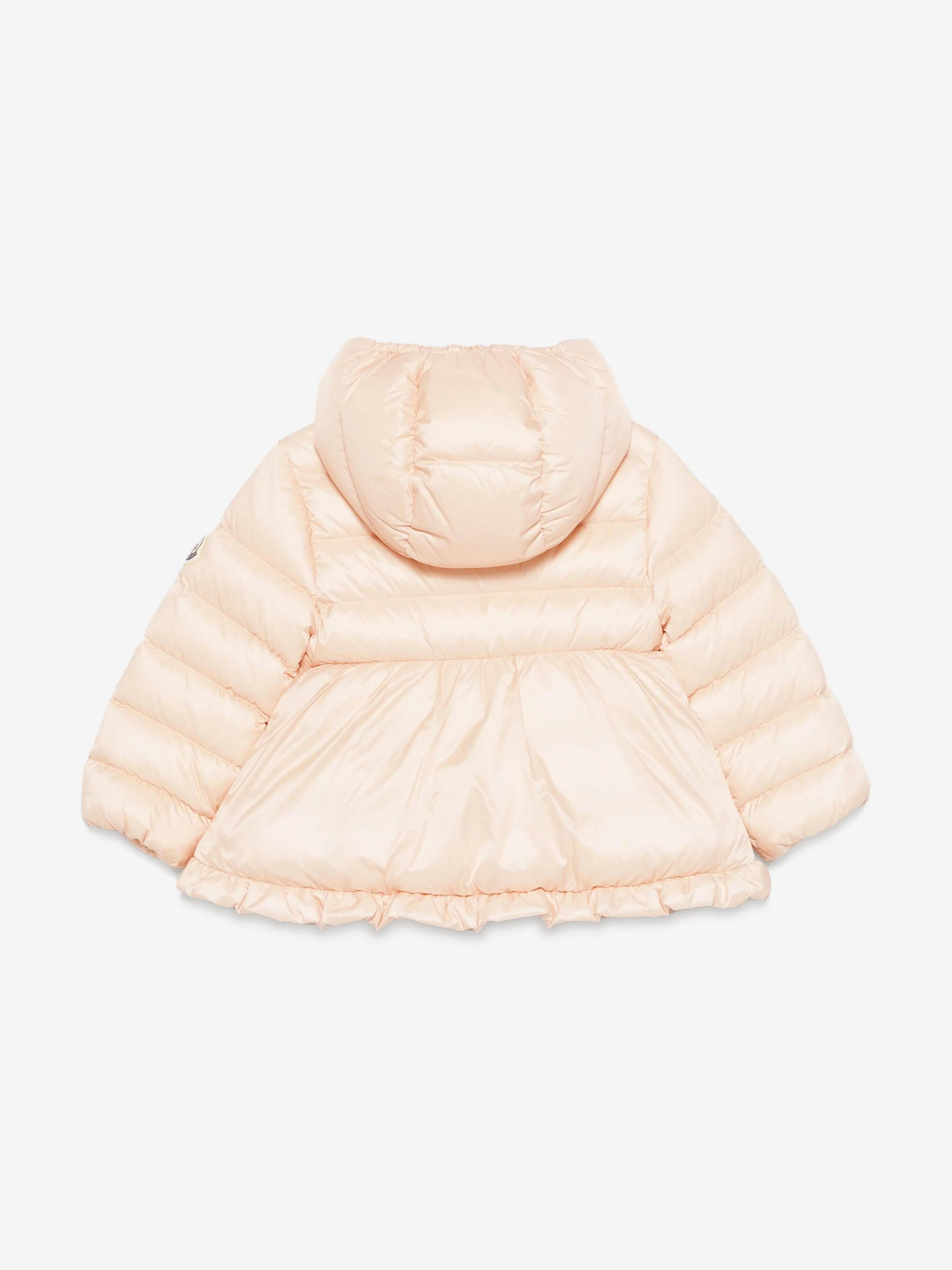 Moncler Enfant Baby Mädchen Daunengefütterte Odile Jacke in Rosa