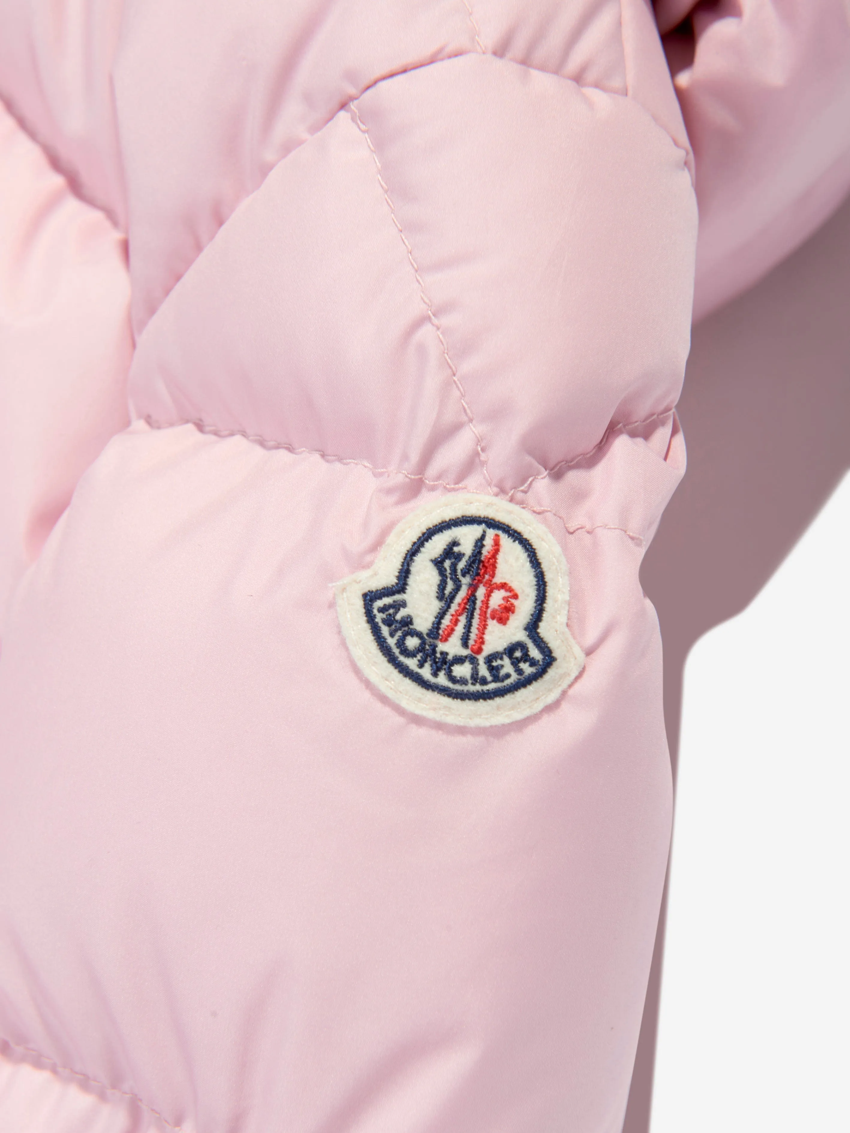 Moncler Enfant Baby Girls Daunengefütterte Sharon Jacke in Rosa