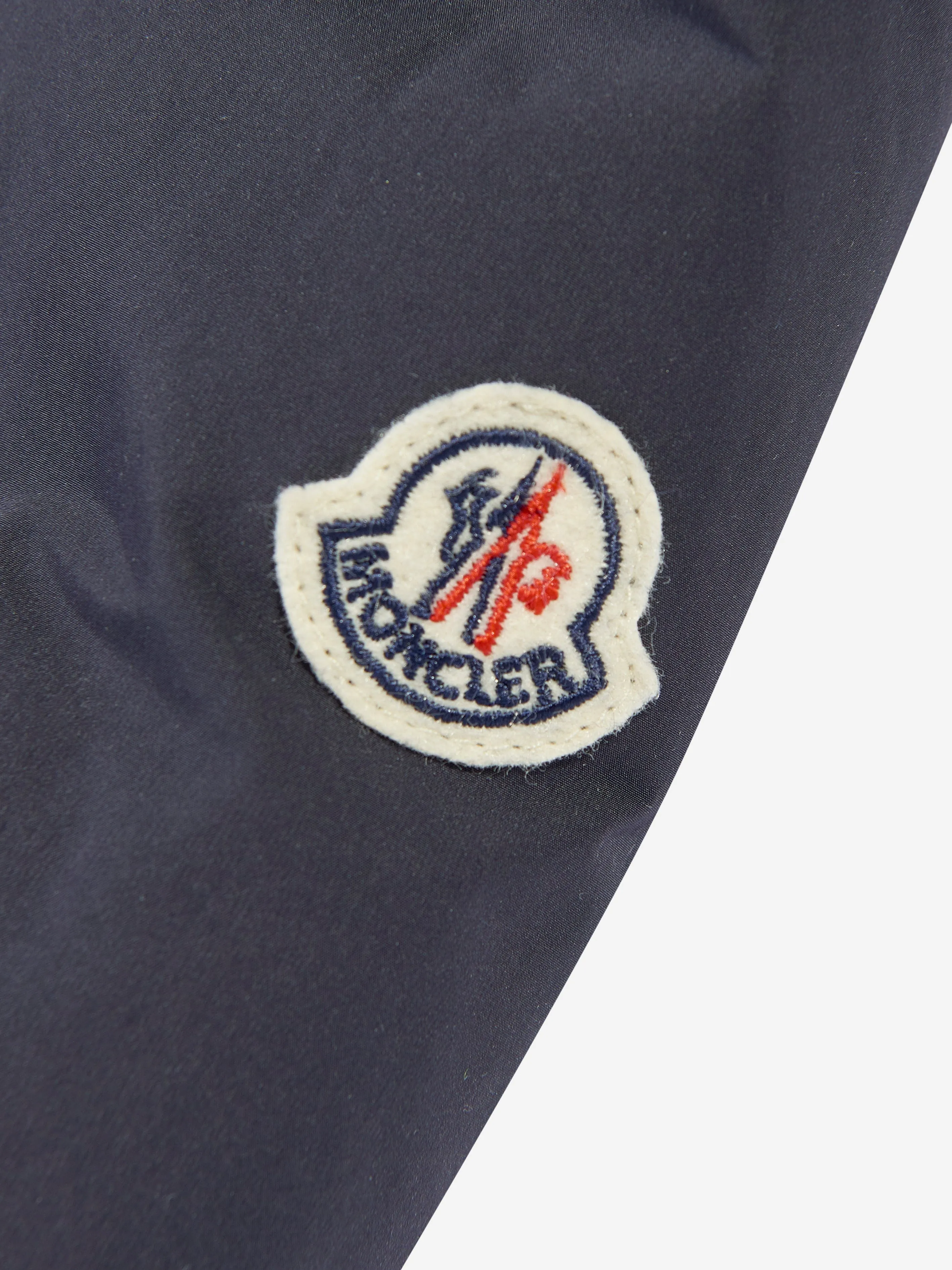 Moncler Enfant Jungen Daunengefütterte Andres Jacke in Marineblau