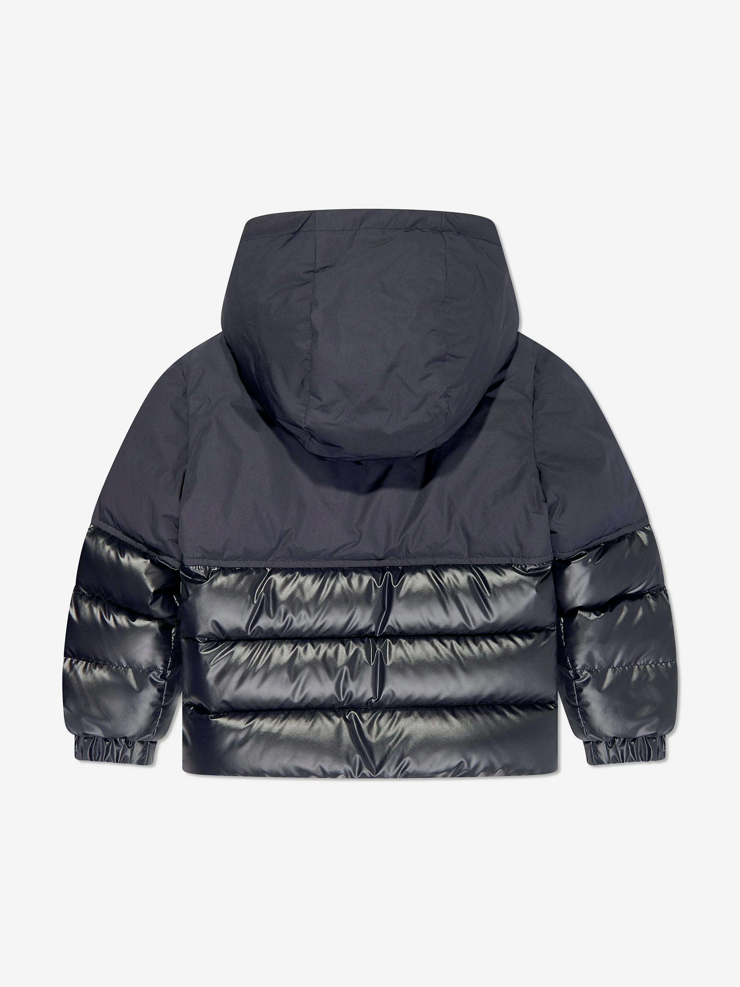 Moncler Enfant Jungen Daunengefütterte Andres Jacke in Marineblau