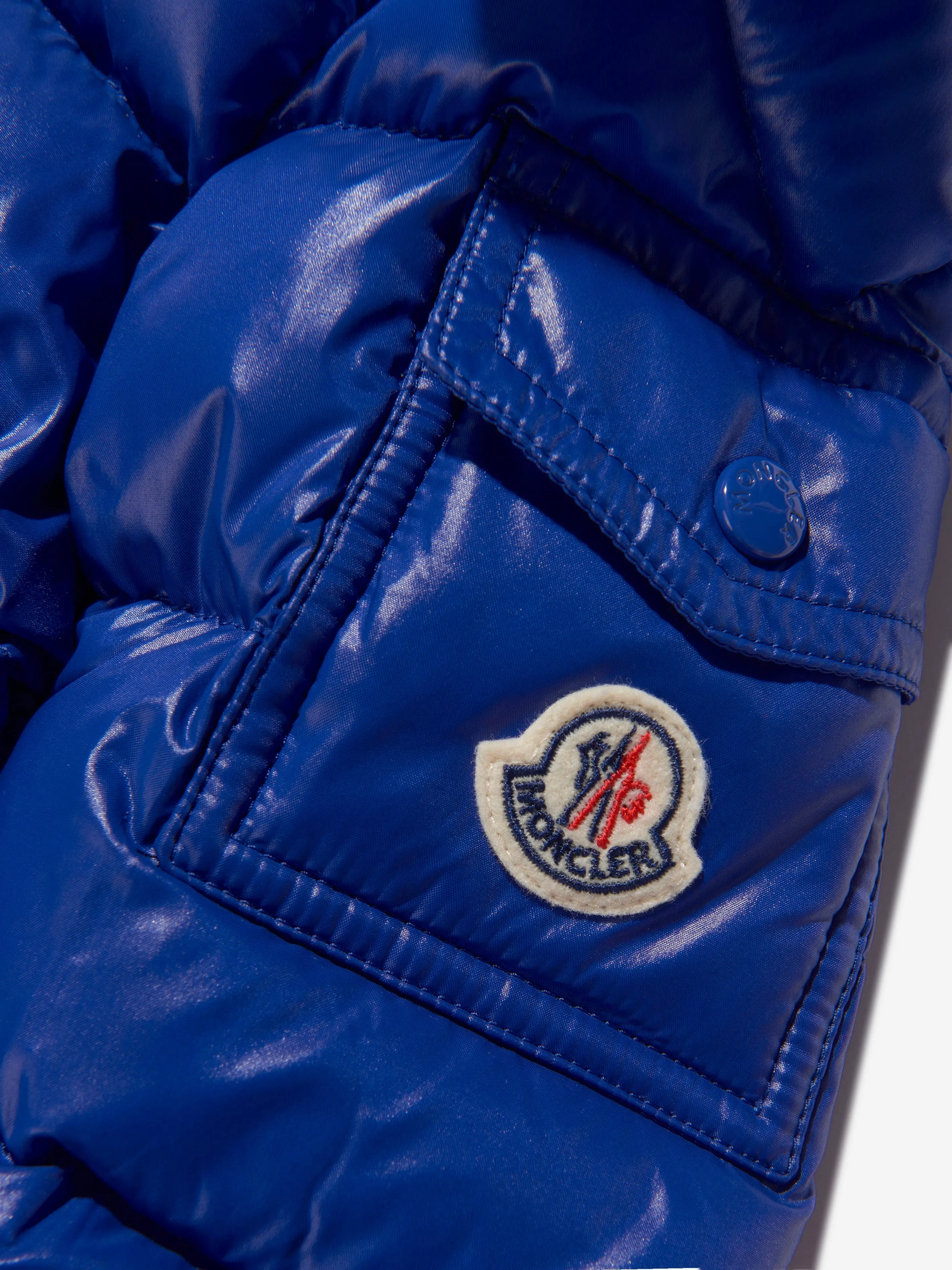 Moncler Enfant Jungen Daunengefütterte Neue Maya Jacke