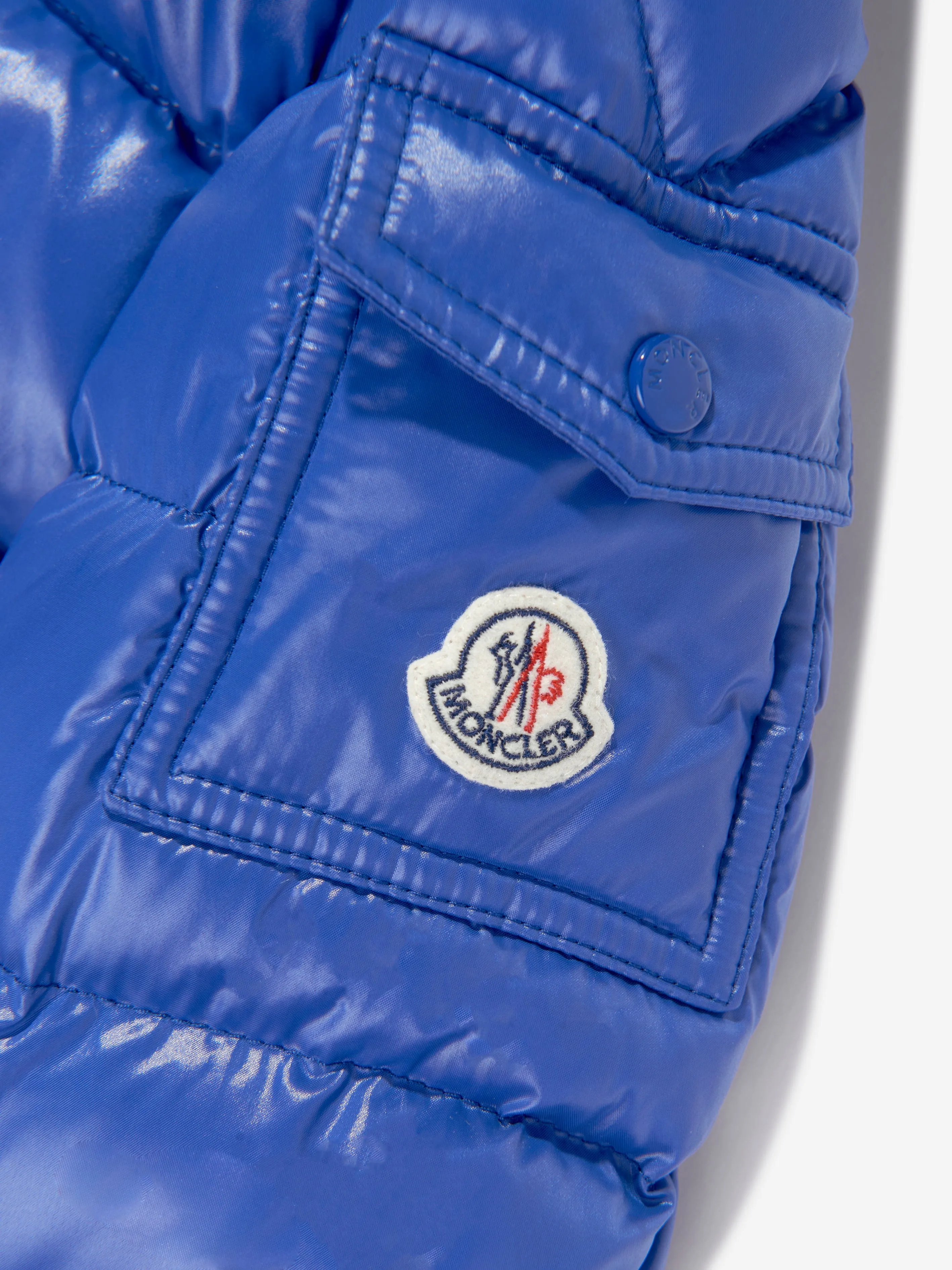 Moncler Enfant Jungen Daunengefütterte Neue Maya Jacke
