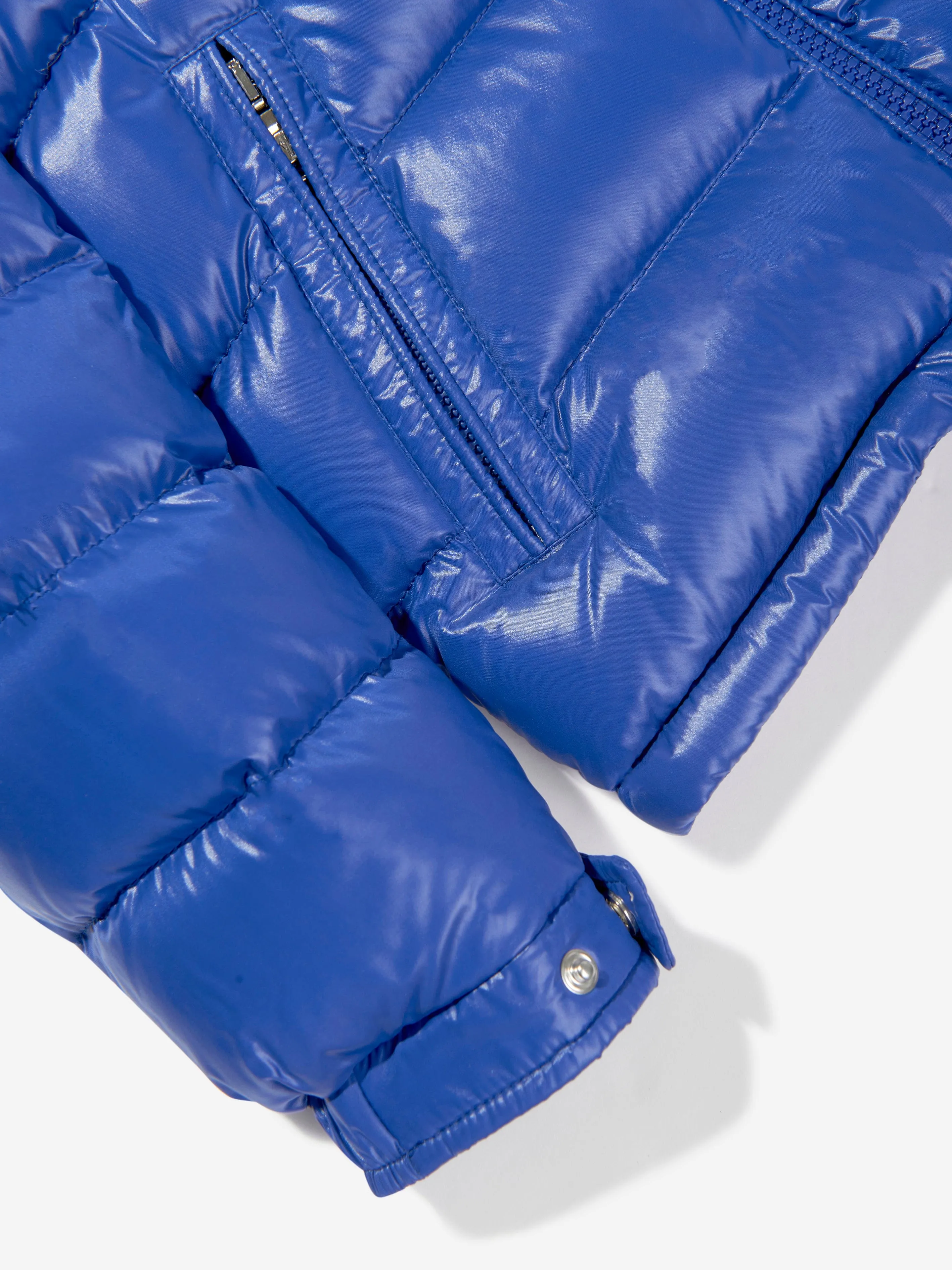 Moncler Enfant Jungen Daunengefütterte Neue Maya Jacke