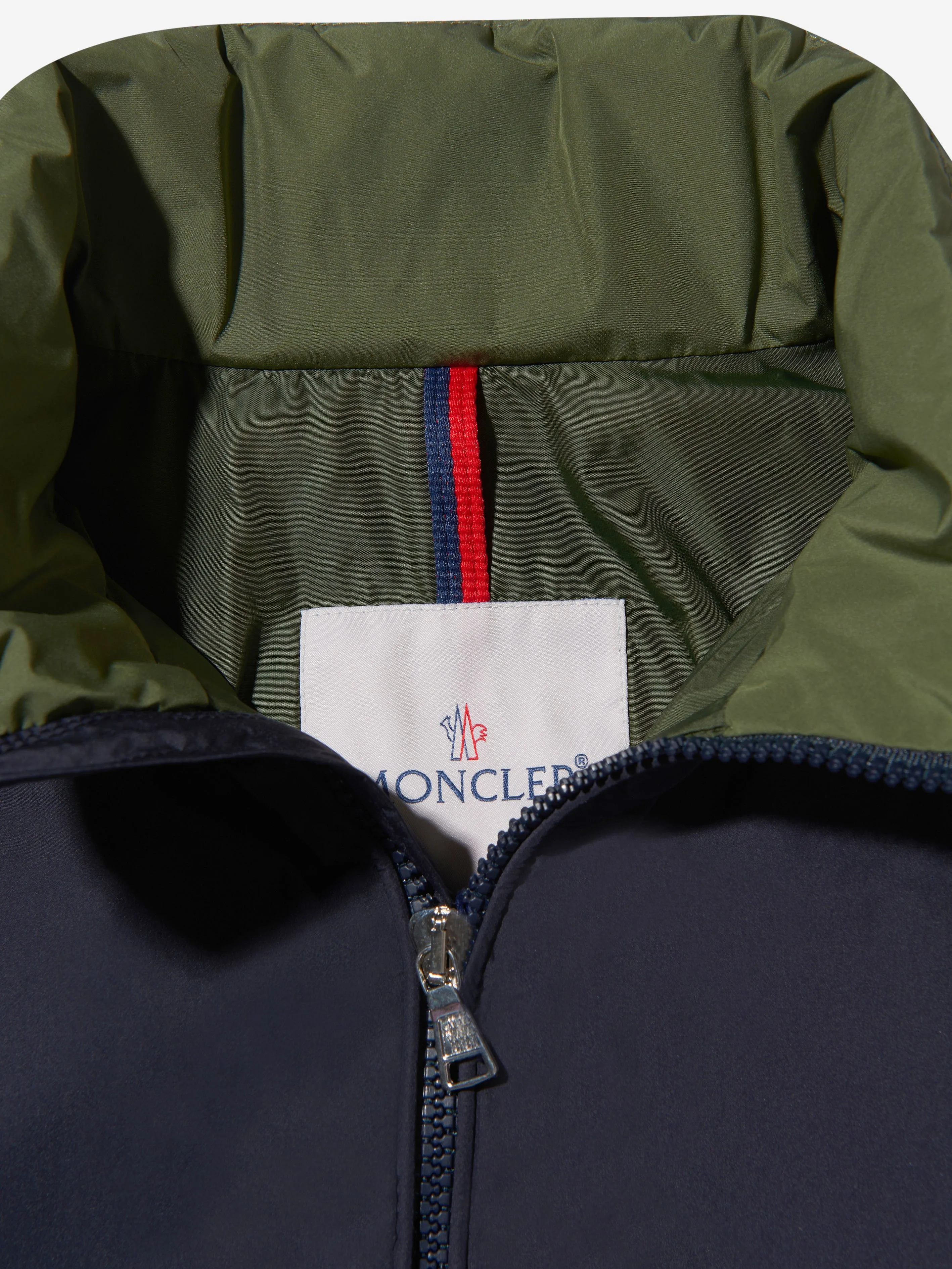 Moncler Enfant Jungen Micro-Ventile Barratier Jacke