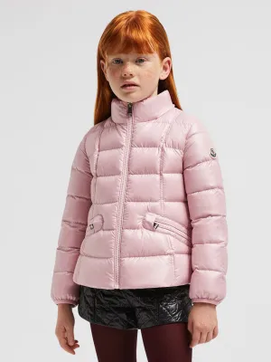 Moncler Enfant Mädchen Daunengefütterte Ainay Jacke in Rosa