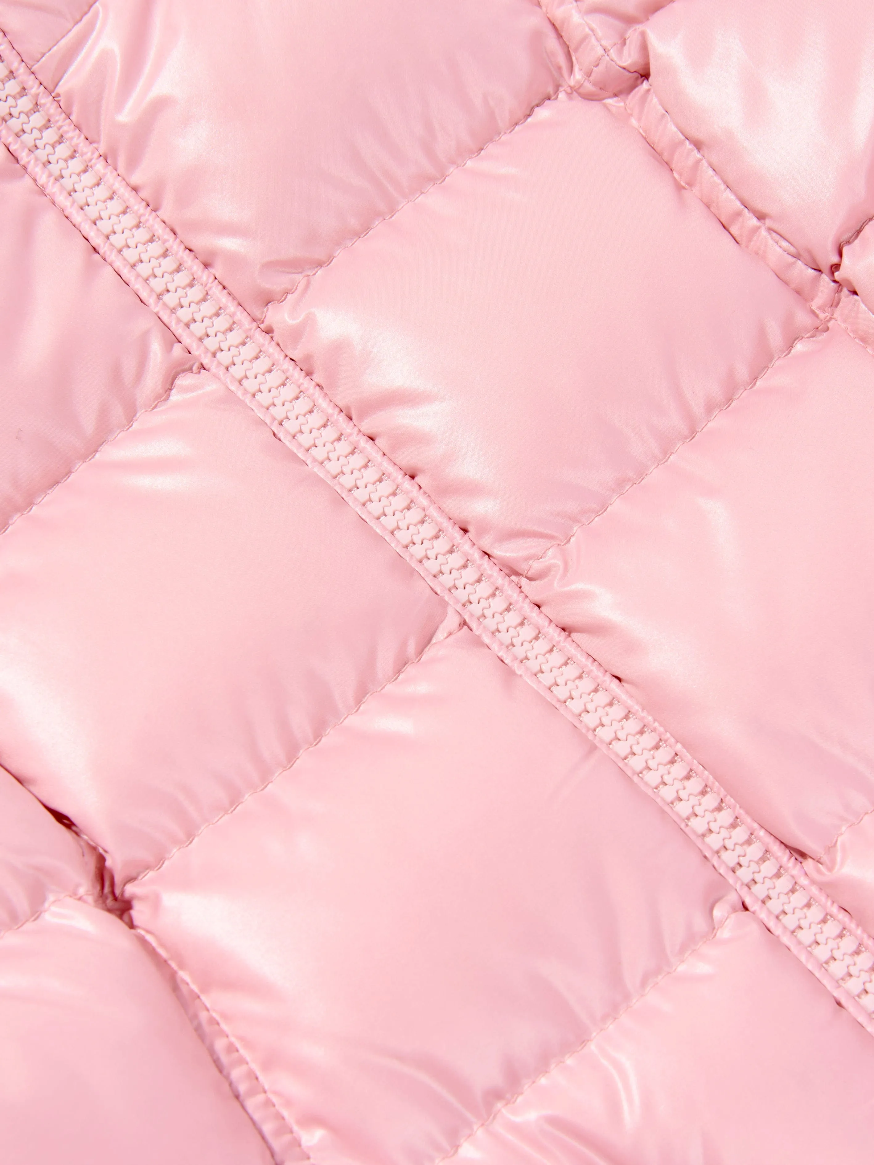 Moncler Enfant Mädchen Daunengefütterte Ainay Jacke in Rosa