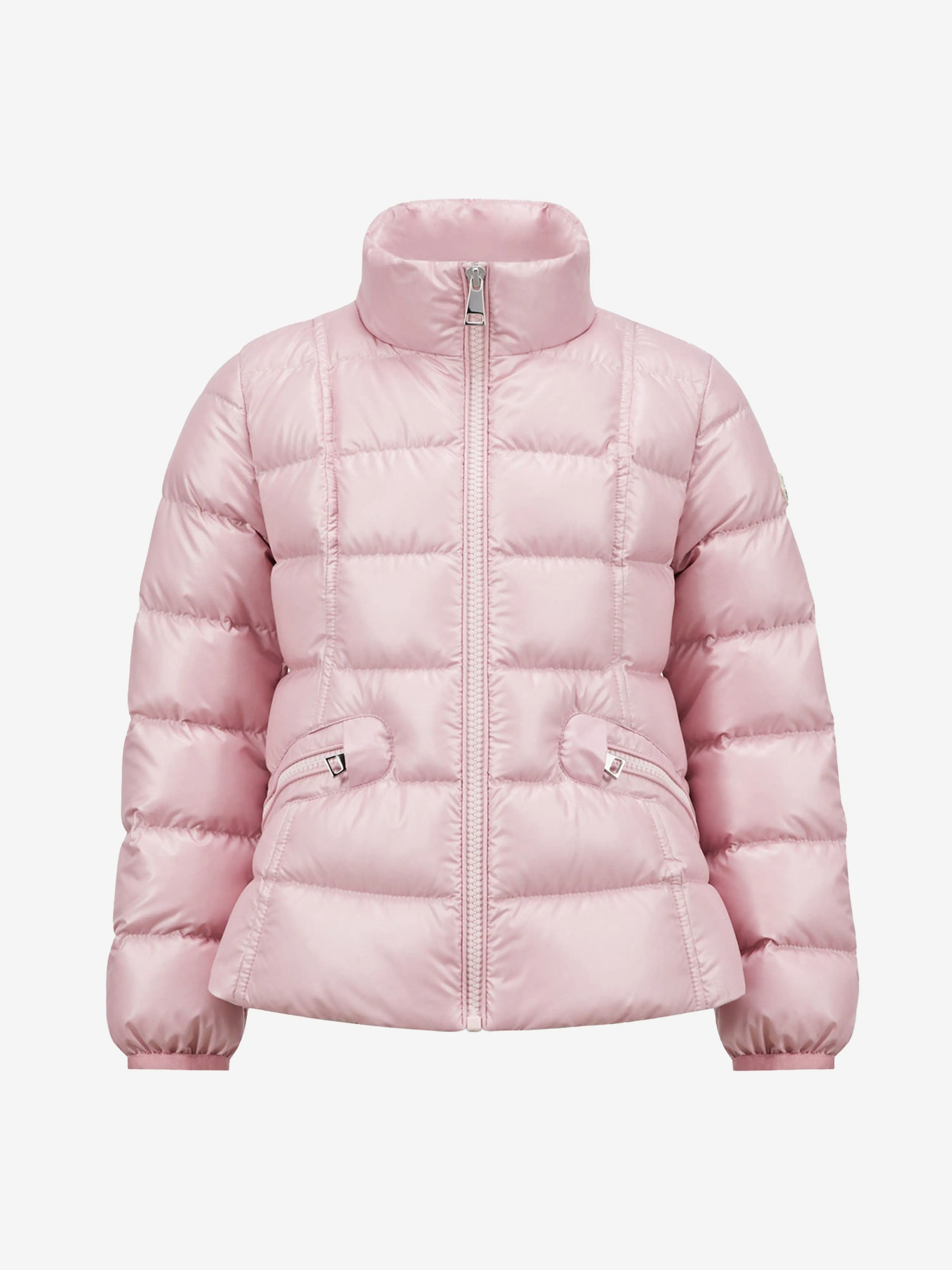 Moncler Enfant Mädchen Daunengefütterte Ainay Jacke in Rosa