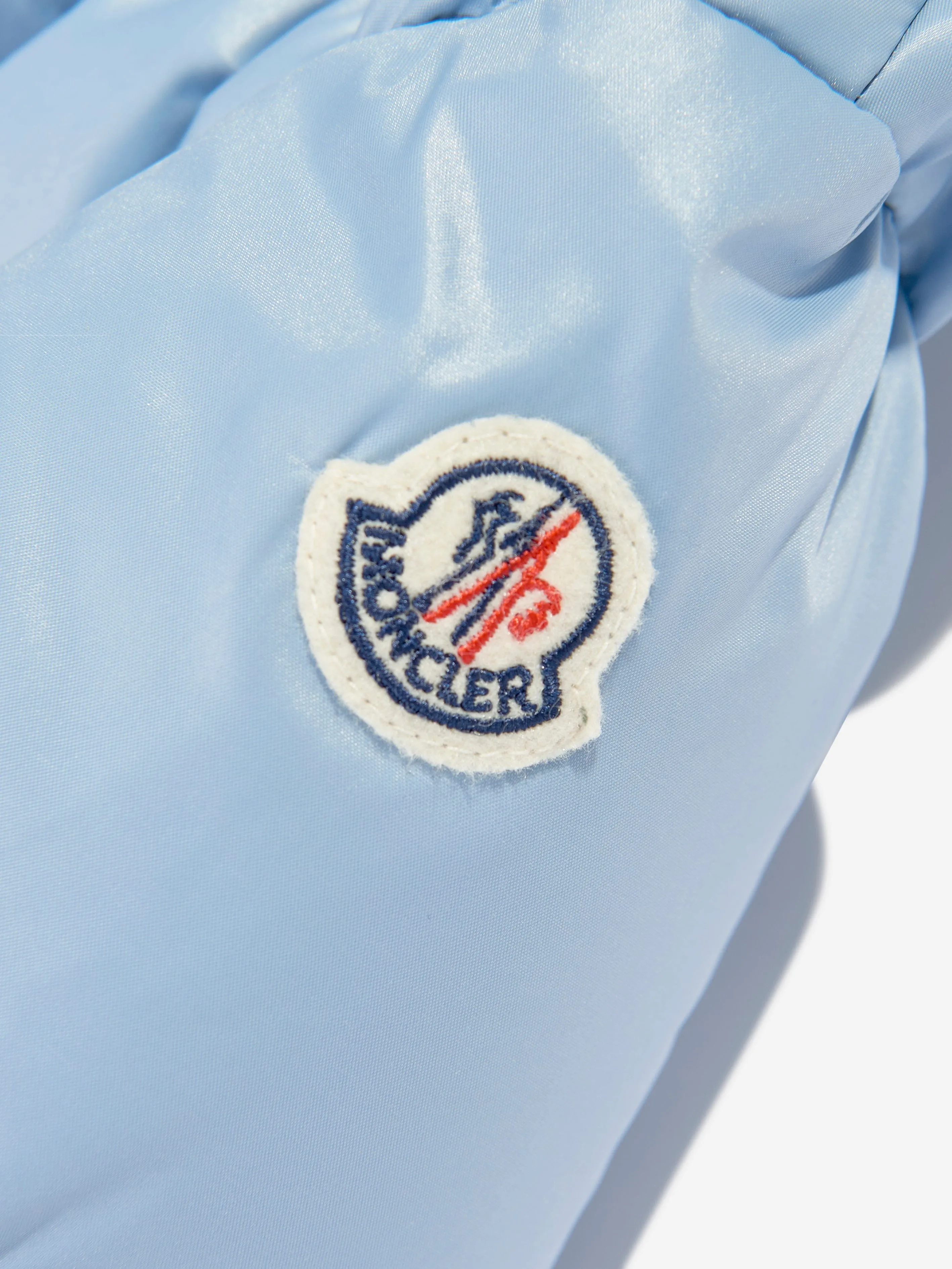 Moncler Enfant Mädchen Daunengefütterte Parana Jacke in Blau