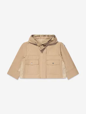 Moncler Enfant Mädchen Graie Jacke in Beige