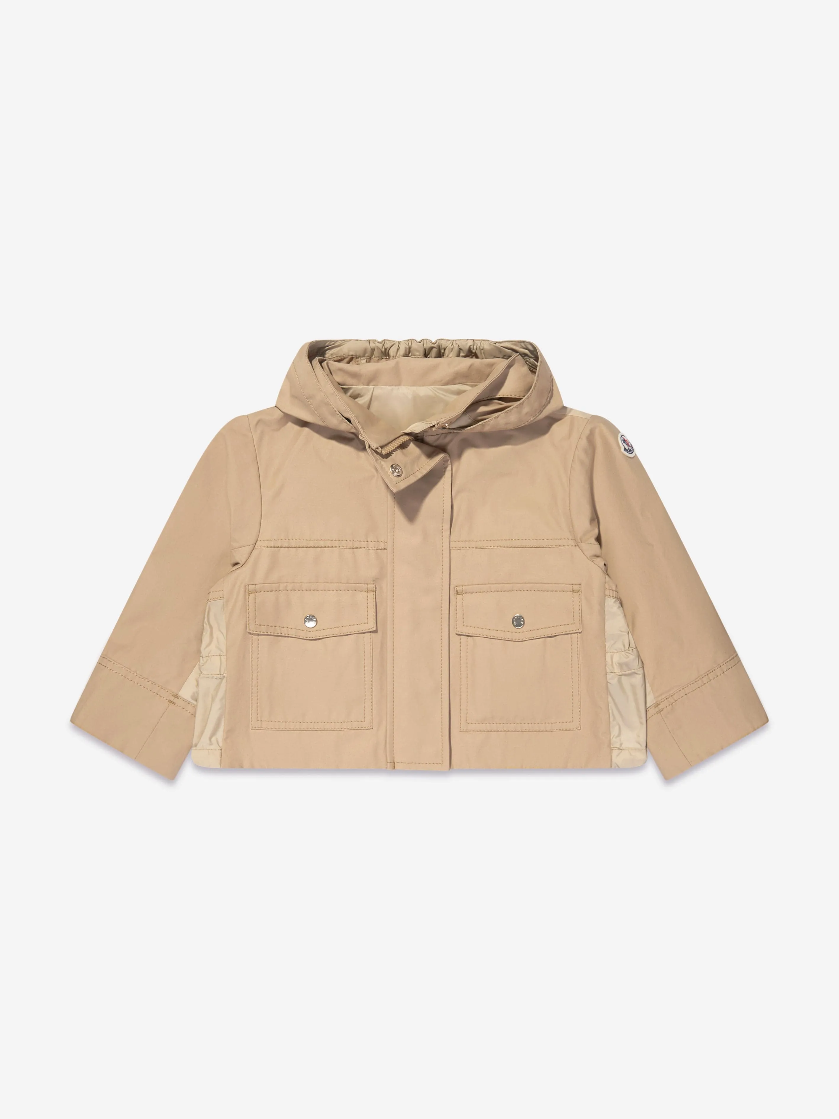 Moncler Enfant Mädchen Graie Jacke in Beige