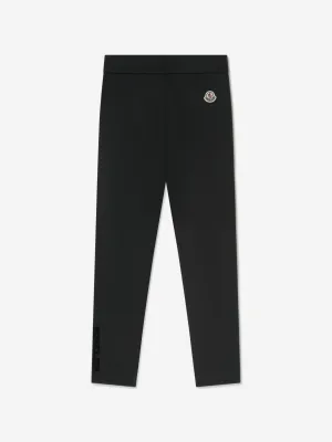 Moncler Enfant Mädchen Logo-Print Leggings