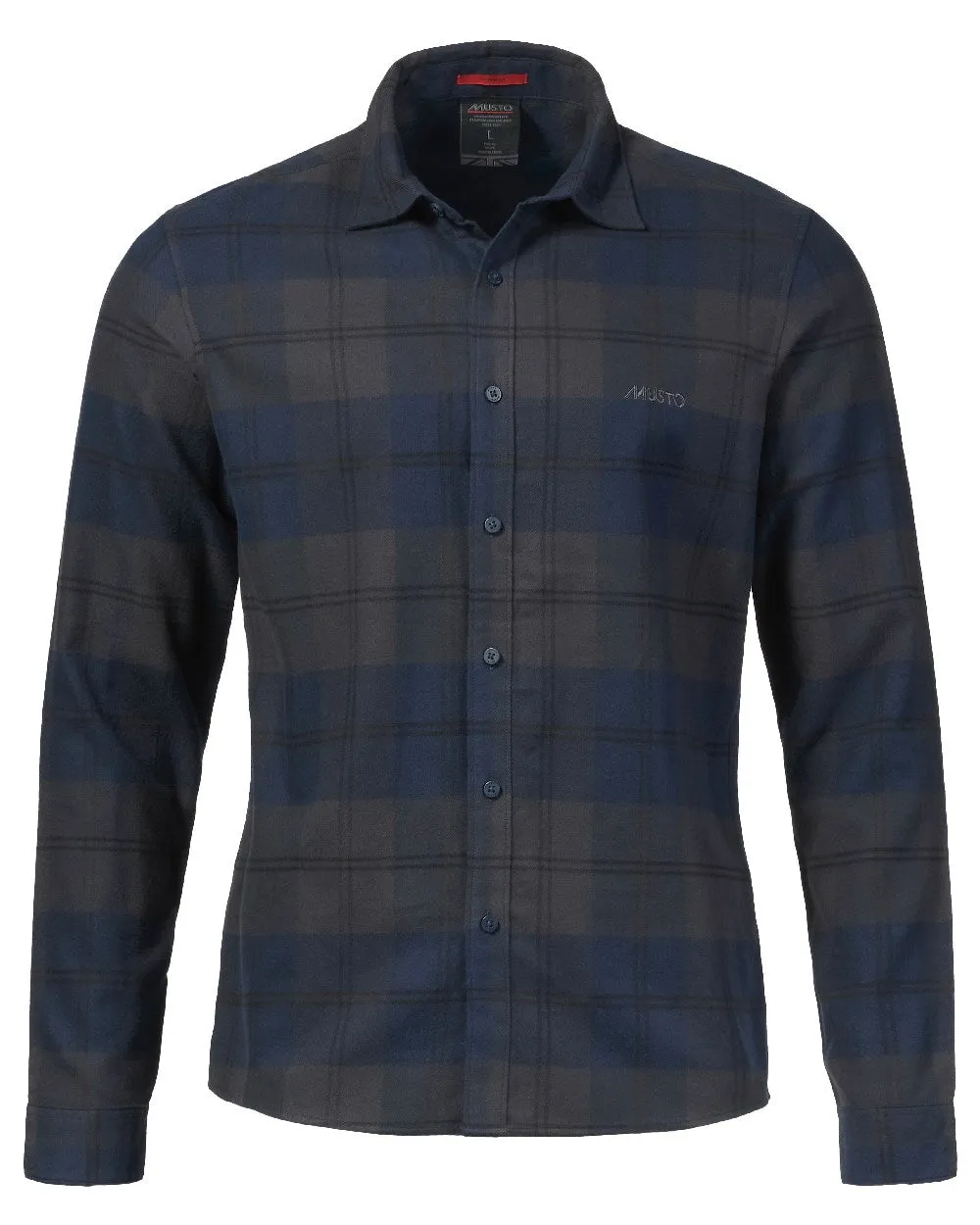 Musto Herren Langarm-Flannelhemden Musto Kleidung