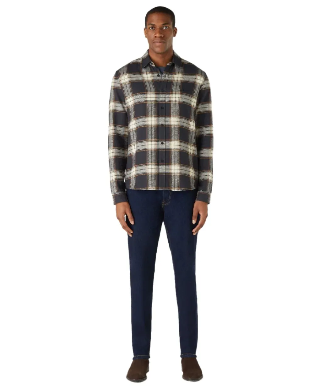 Musto Herren Langarm-Flannelhemden Musto Kleidung