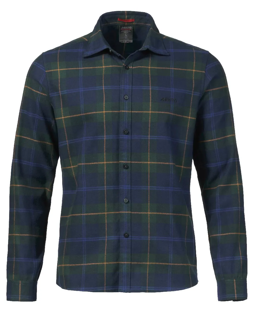 Musto Herren Langarm-Flannelhemden Musto Kleidung