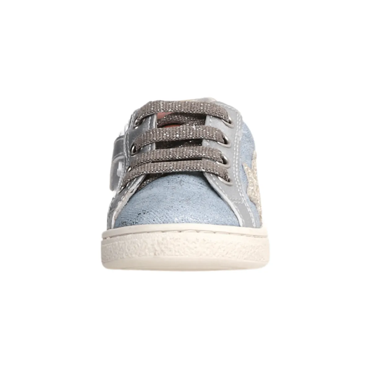 Naturino Mädchen (Größen 33-35) Pinn Zip Jeans/Rosa/Metallic Naturino Kinderschuhe