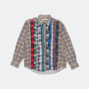 Needles Clothing Rebuild Flanell Band Hemd SS25 - Klein #1