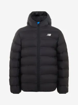 New Balance Jungen Bond Steppjacke in Schwarz