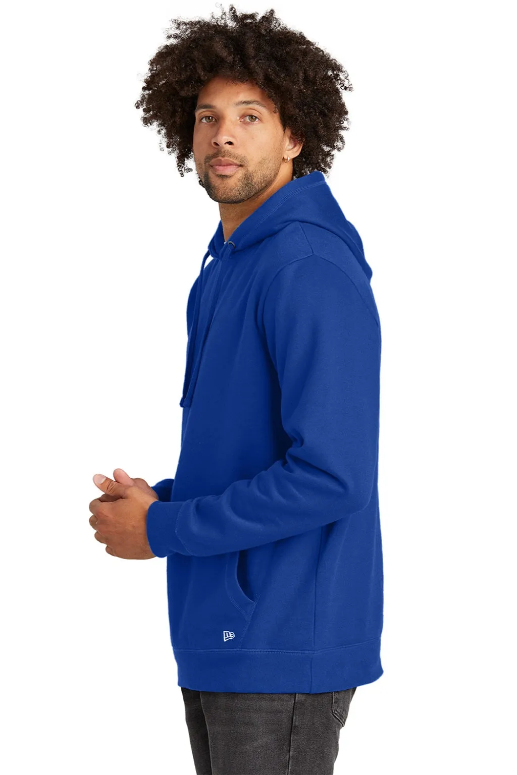 New Era Herren Comeback Fleece Kapuzenpullover mit Kangaroo-Tasche - Königsblau