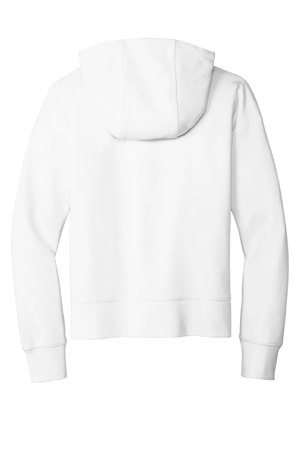 New Era Damen STS Kapuzenpullover mit Reißverschluss und Taschen - Fan Weiß