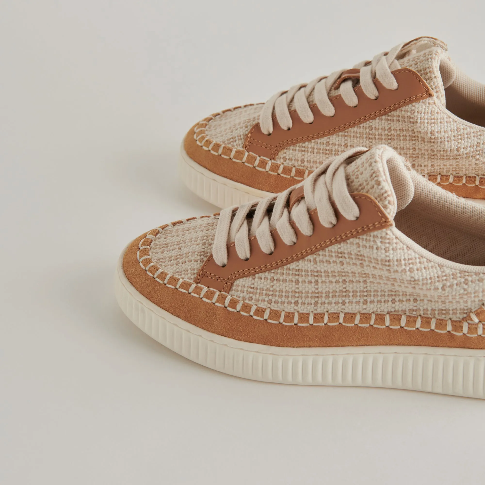 NICONA SNEAKERS BRAUN MULTI GEWEBT