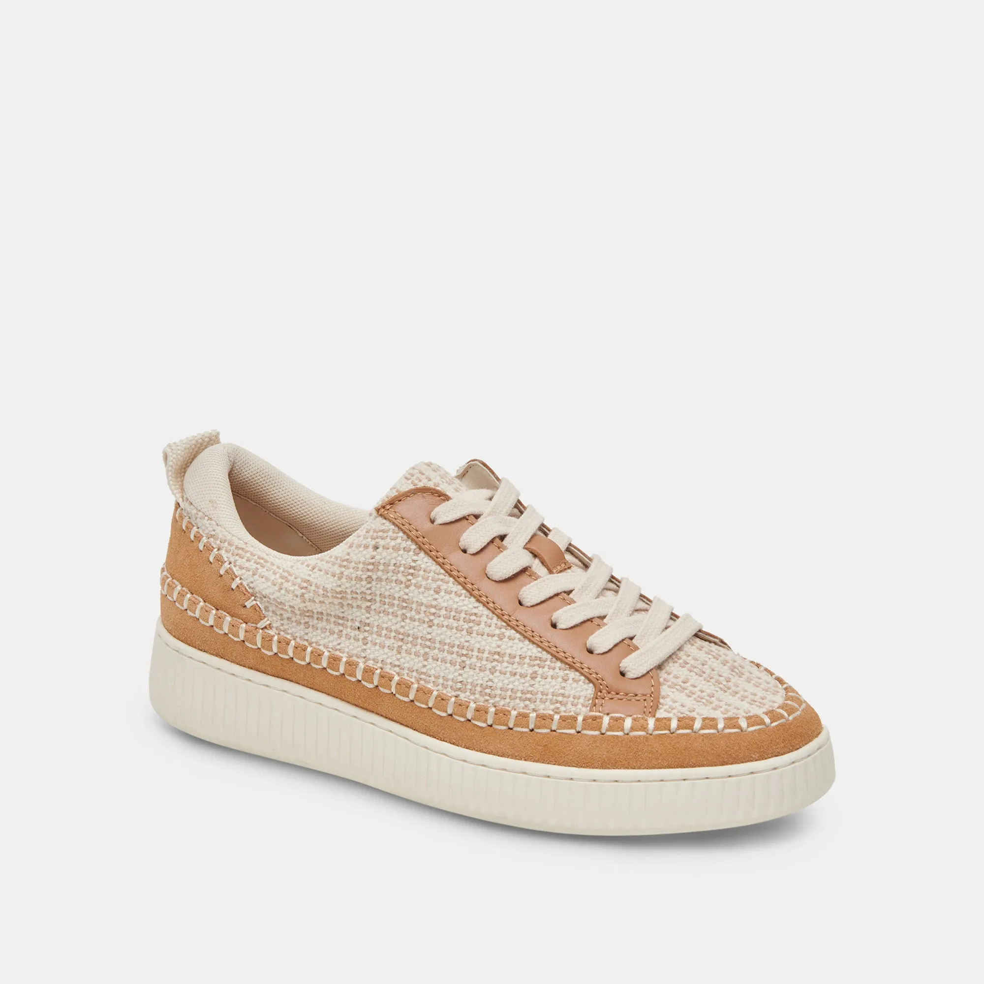 NICONA SNEAKERS BRAUN MULTI GEWEBT