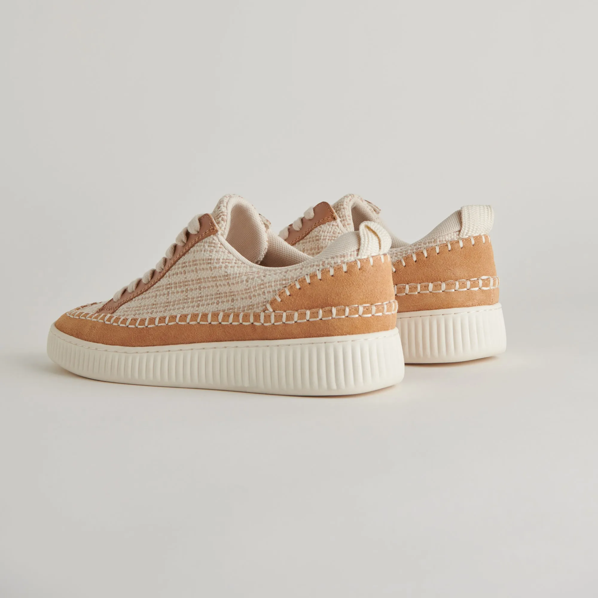NICONA SNEAKERS BRAUN MULTI GEWEBT