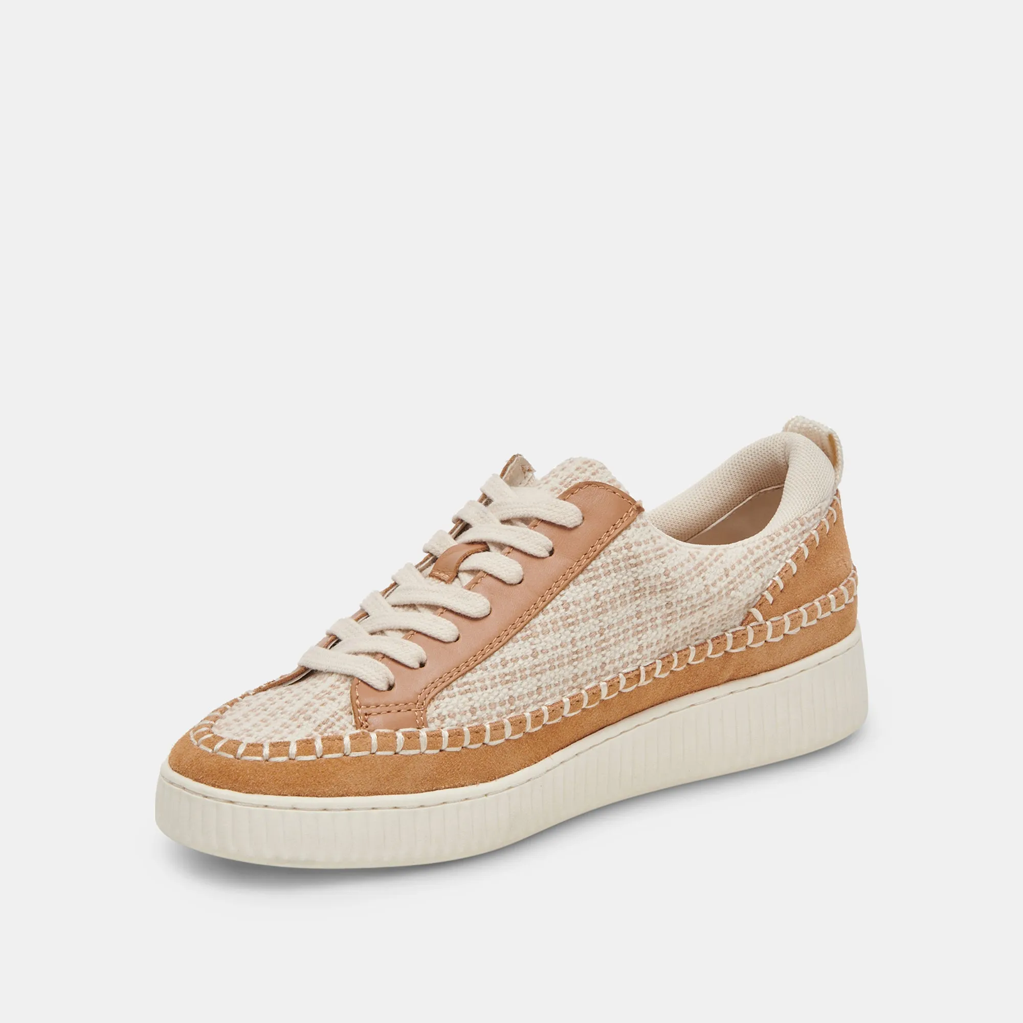 NICONA SNEAKERS BRAUN MULTI GEWEBT