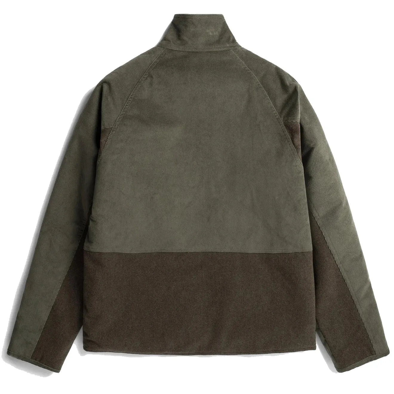 Norse Projects Hakon Solotex Jacke Cord Ivy Grün