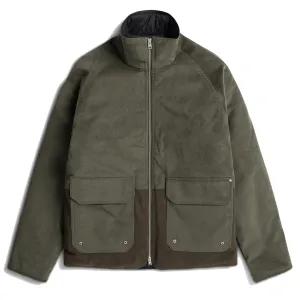 Norse Projects Hakon Solotex Jacke Cord Ivy Grün
