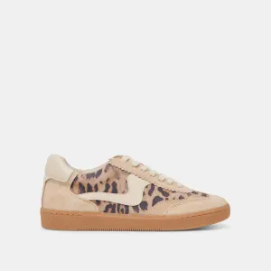NOTICE SNEAKERS LT LEOPARD WILDLEDER