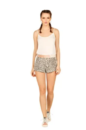 Ocean Drive/Vintage Havanna Mini-Leoparden Hacci-Shorts S10588