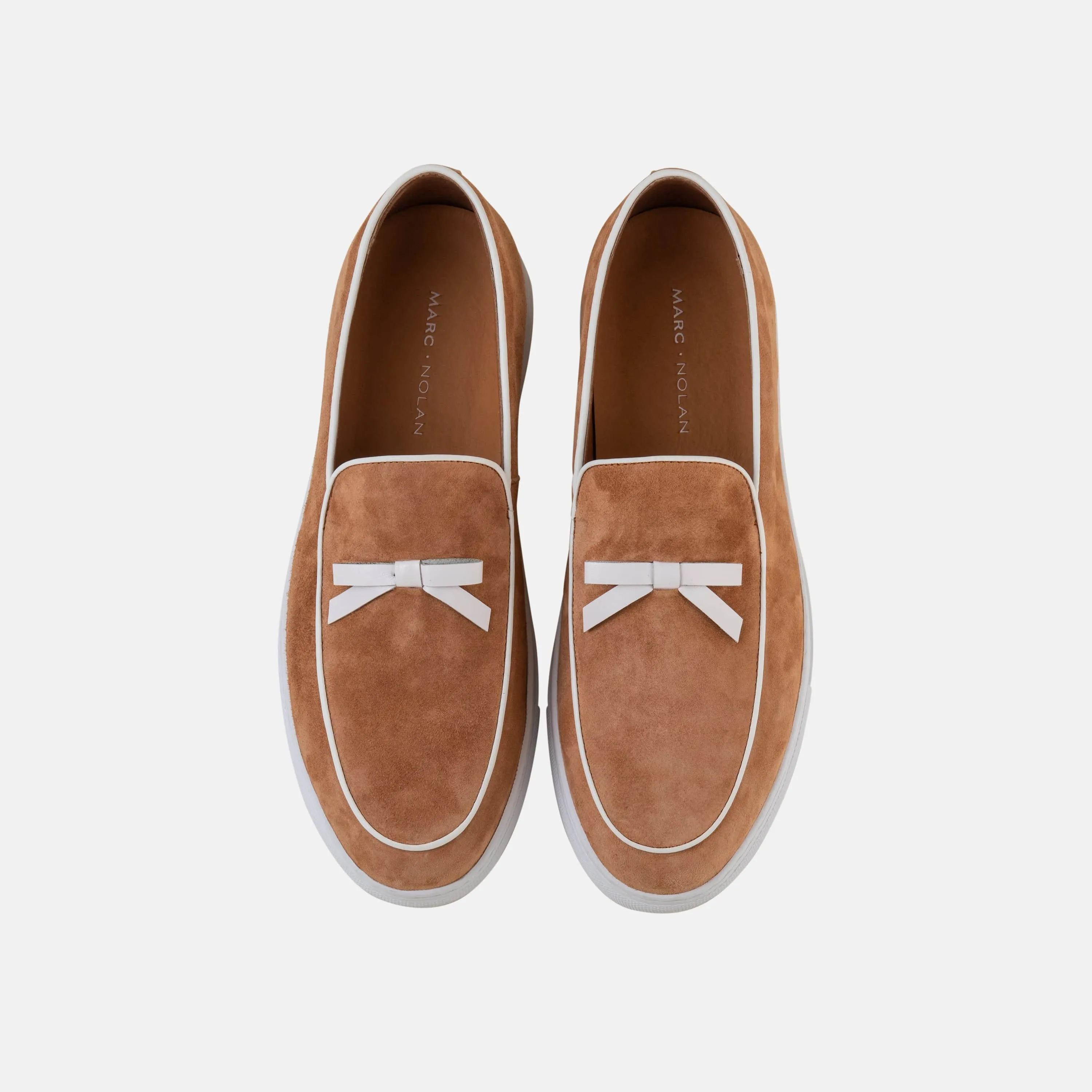 Odell Wildleder Belgische Loafers Sneaker