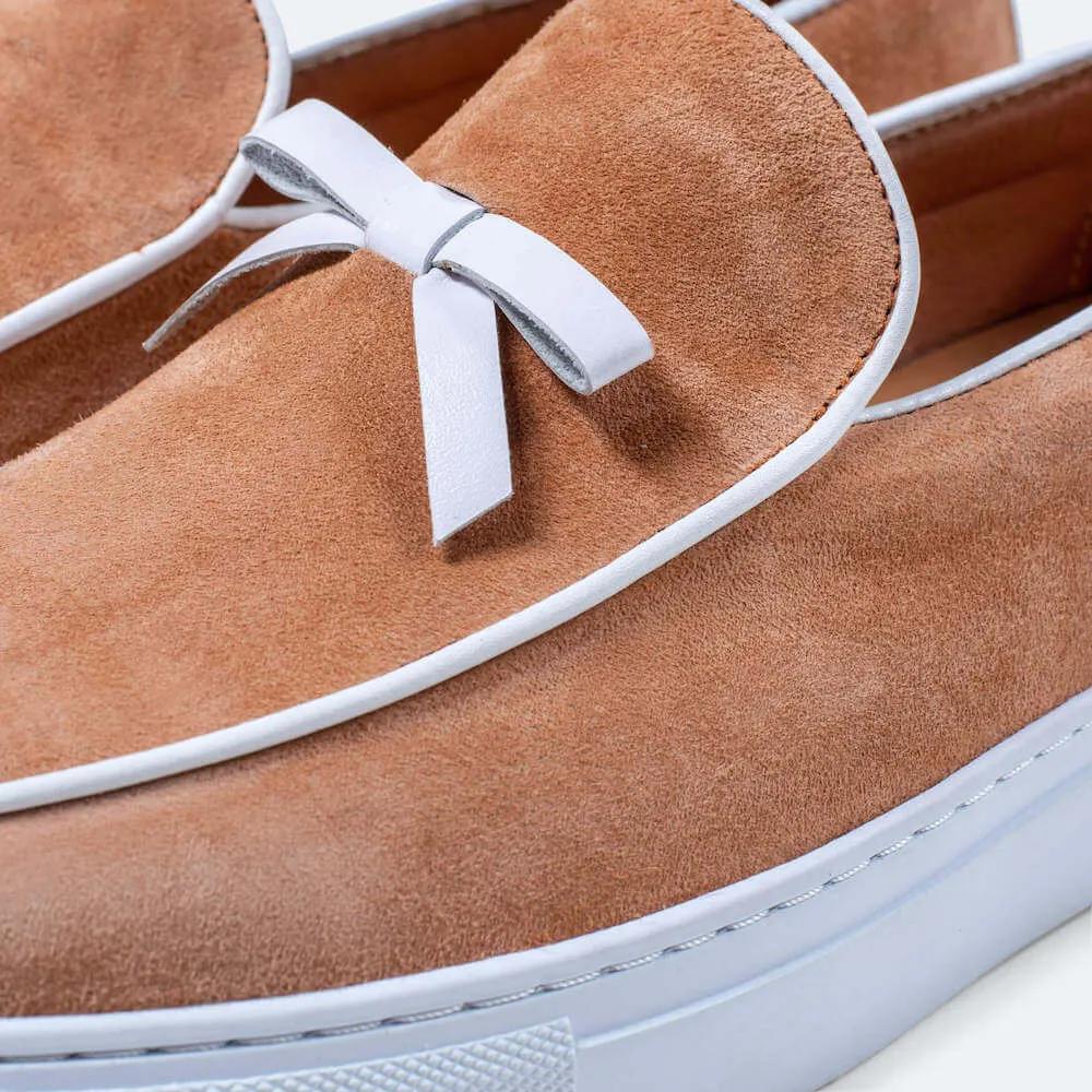Odell Wildleder Belgische Loafers Sneaker