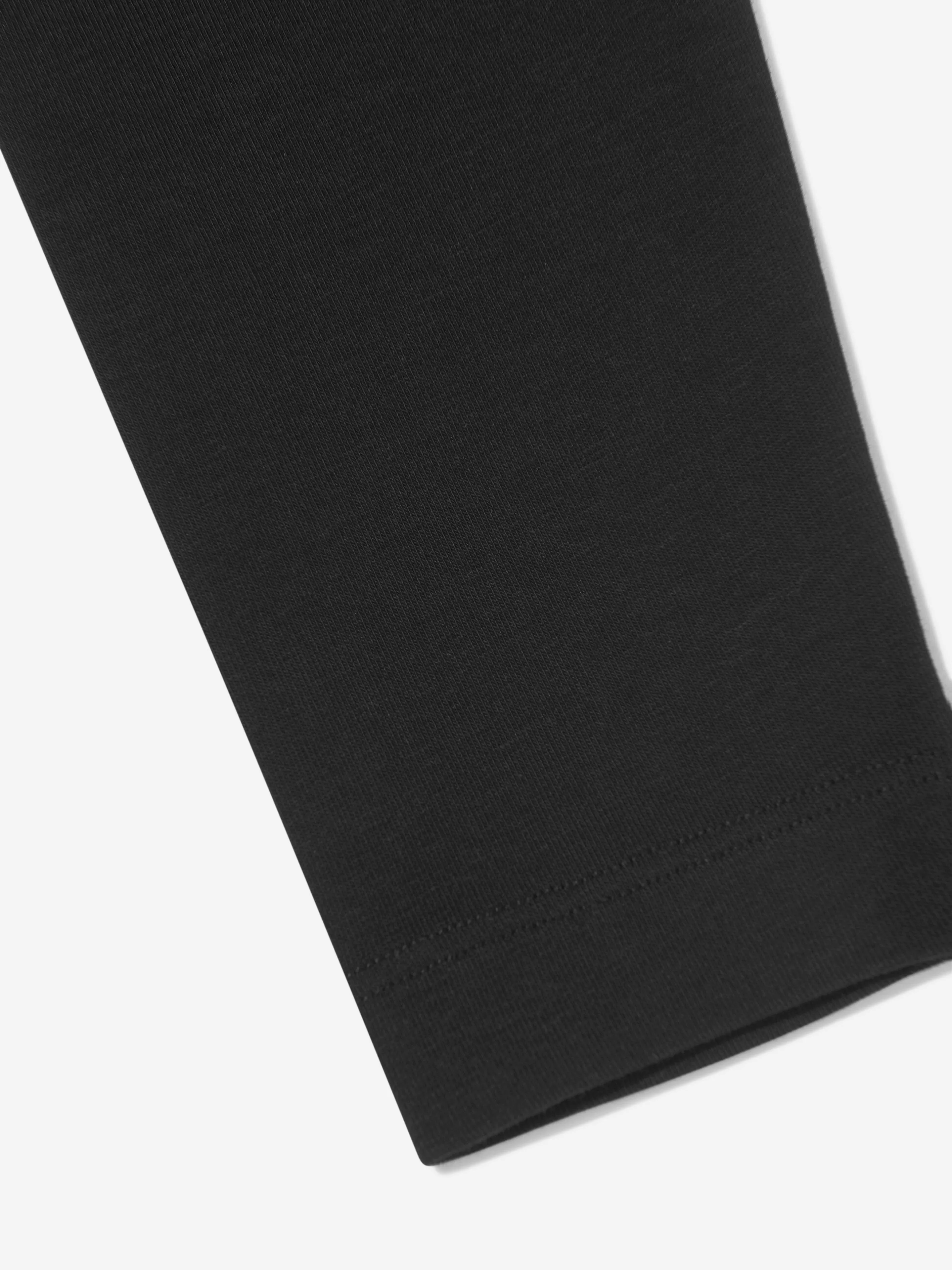 Off-White Girls Logo-Band-Leggings in Schwarz