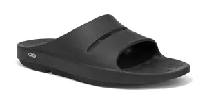 OOFOS Ooahh Slide Herren Schlupf-Sandalen Schwarz 1100BLK