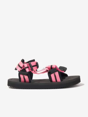 Palm Angels Girls PA X Suicoke Depa-2 Sandalen in Rosa