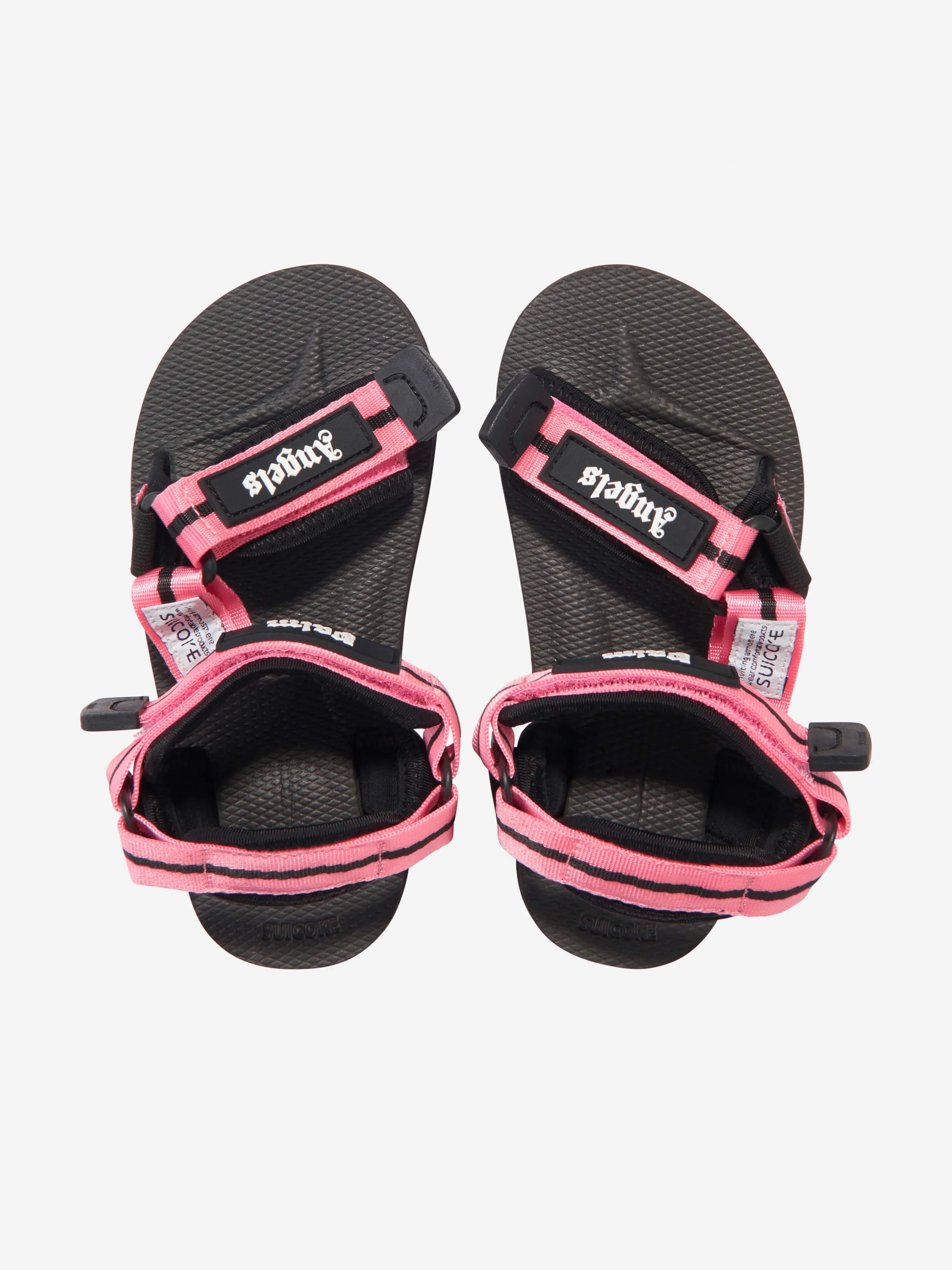 Palm Angels Girls PA X Suicoke Depa-2 Sandalen in Rosa